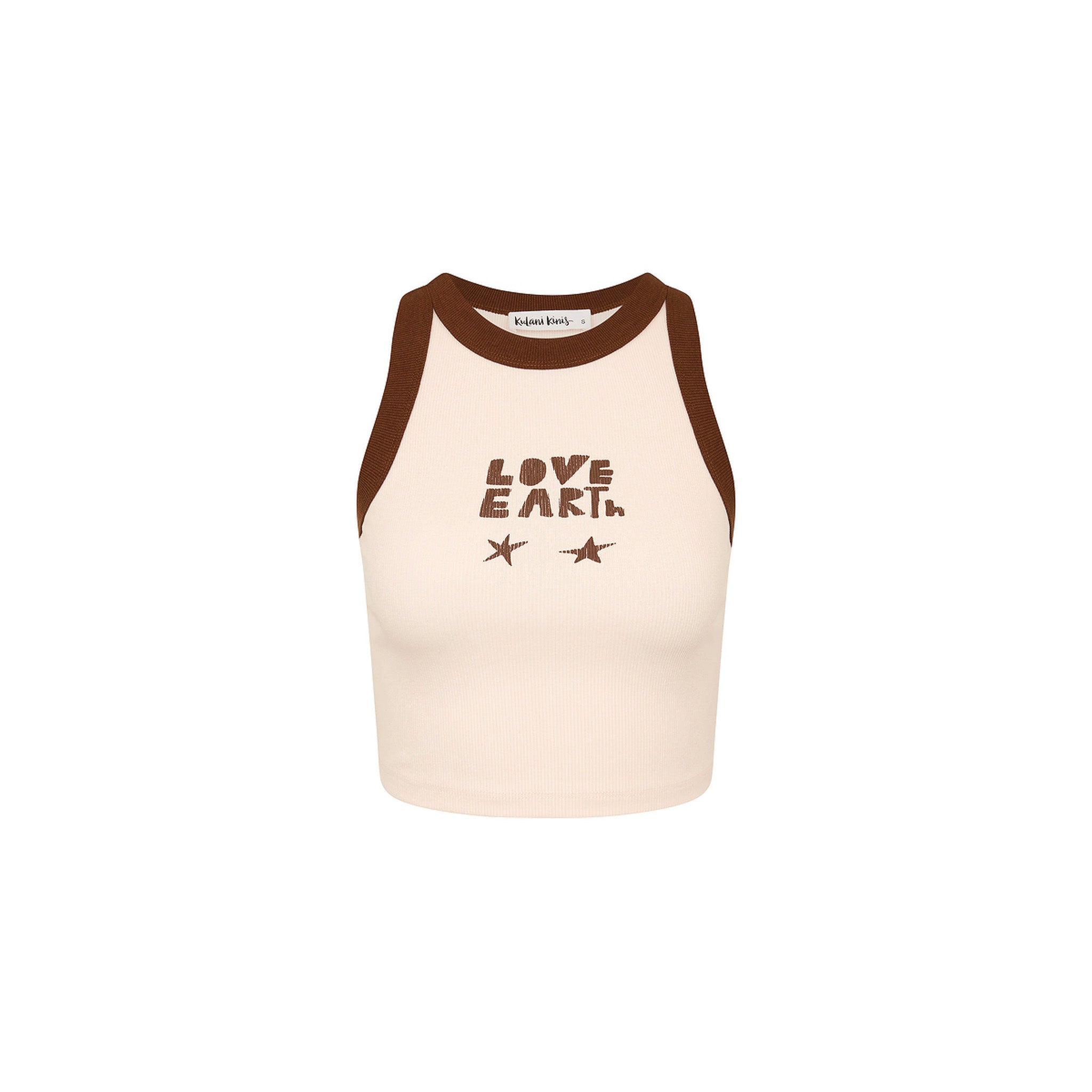 Bind Crop Tank Top - Starry Love