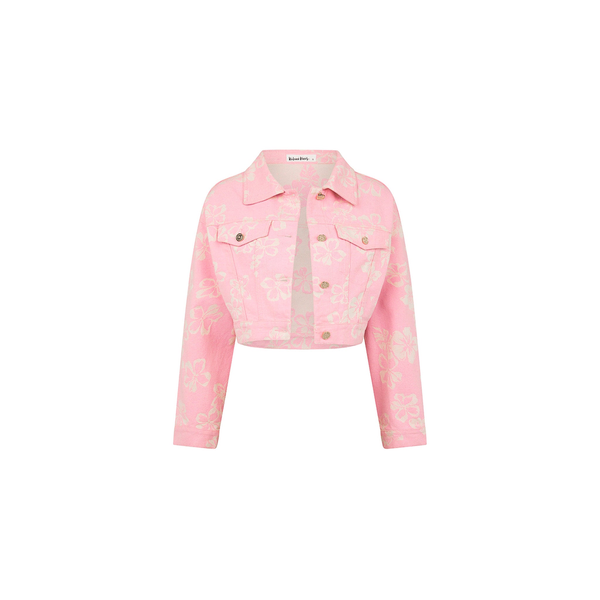 Cropped Denim Jacket - Pixie Denim