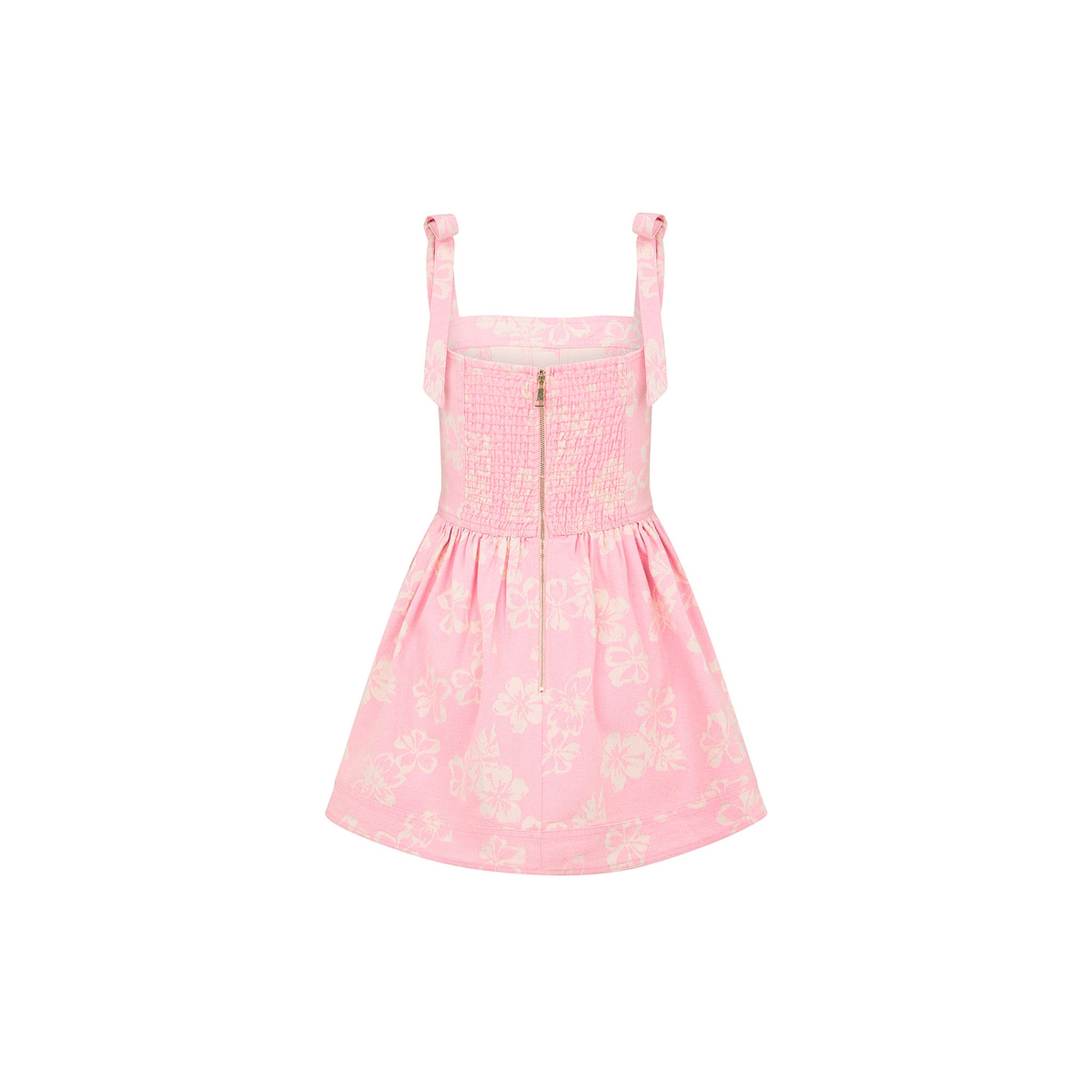 Ruffle Corset Mini Dress - Pixie Denim - Image 10