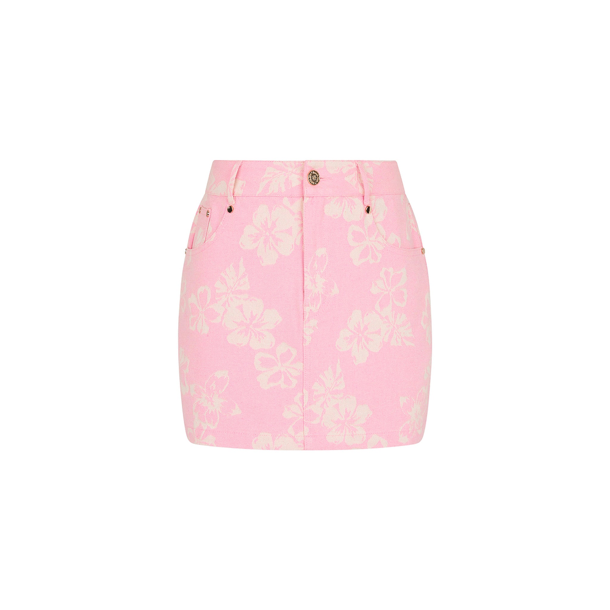 Denim Mini Skirt - Pixie Denim