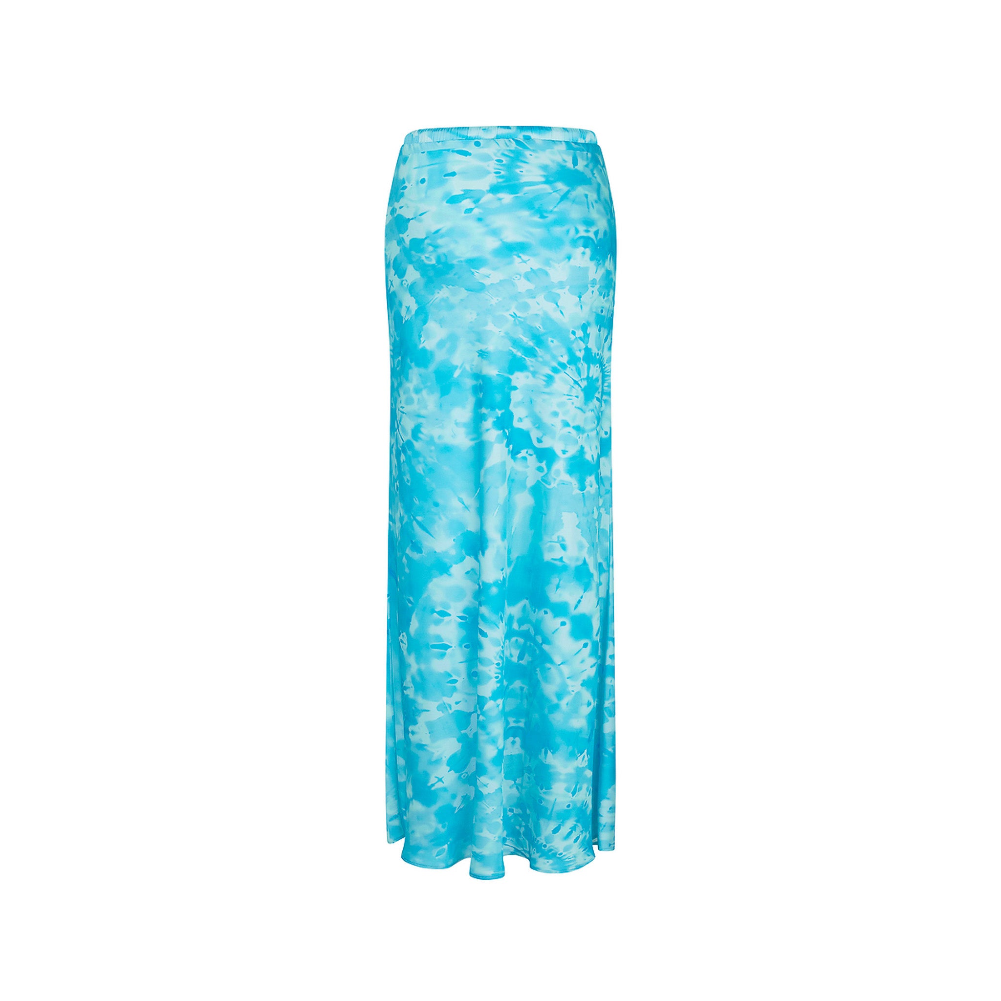 Bias Drawstring Maxi Skirt - Starry Seas - Image 10