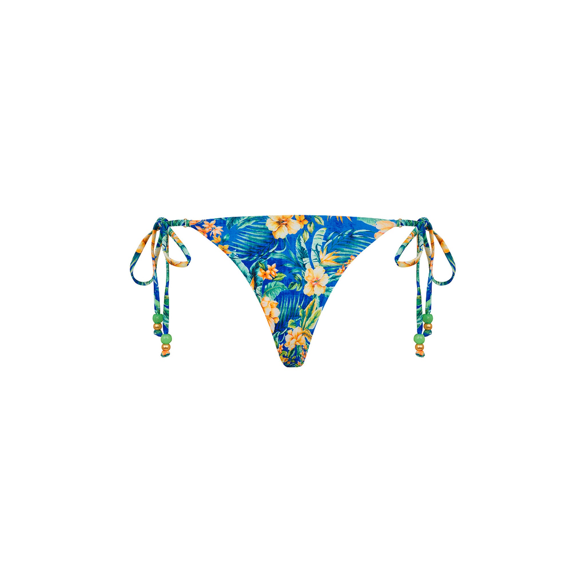 Thong Tie Side Bikini Bottom - Tropez Tides - Image 9