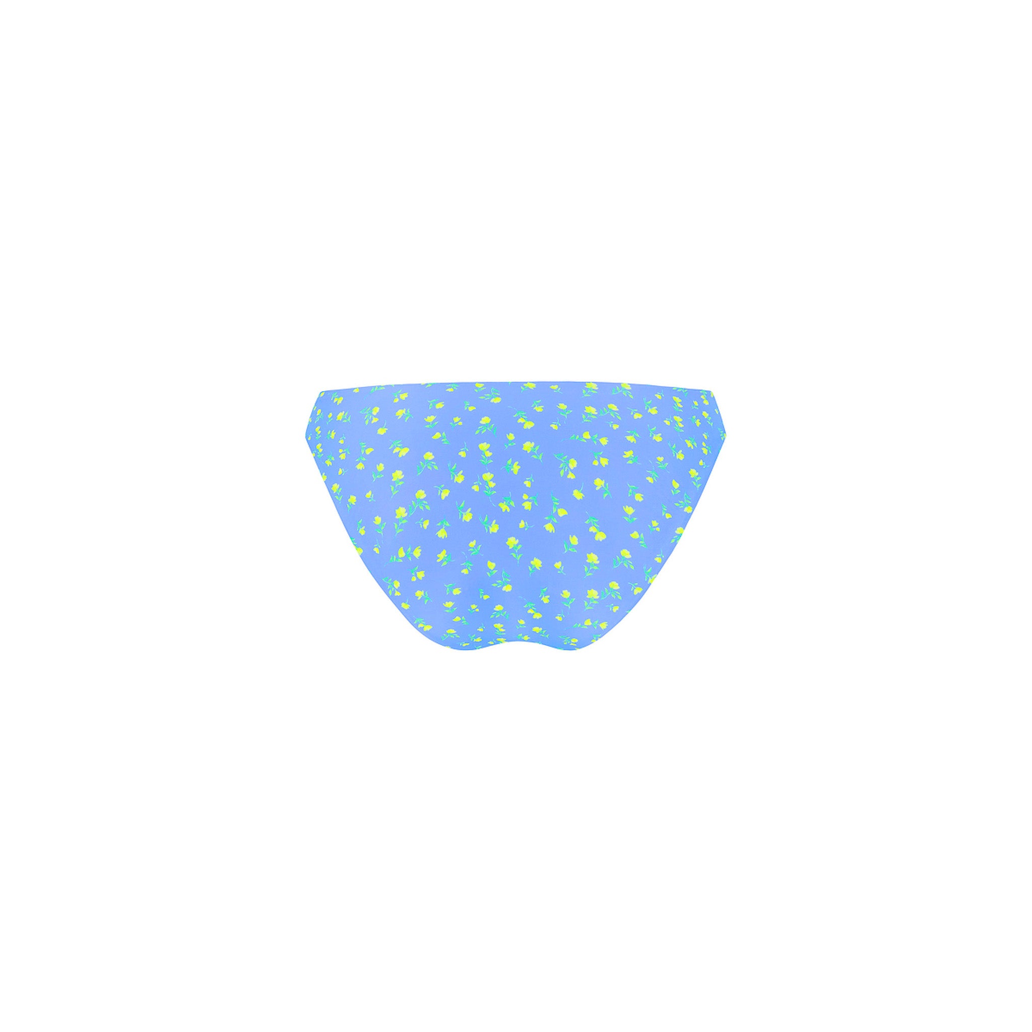 Minimal Full Coverage Bikini Bottom - Lemon Bloom - Image 11