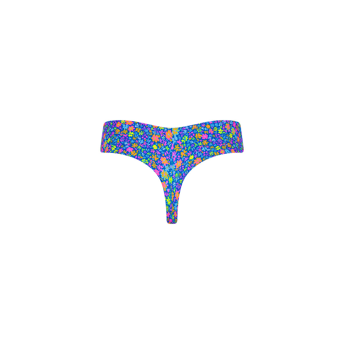 Mid-Rise Brazilian Bikini Bottom - Electric Bloom - Image 10