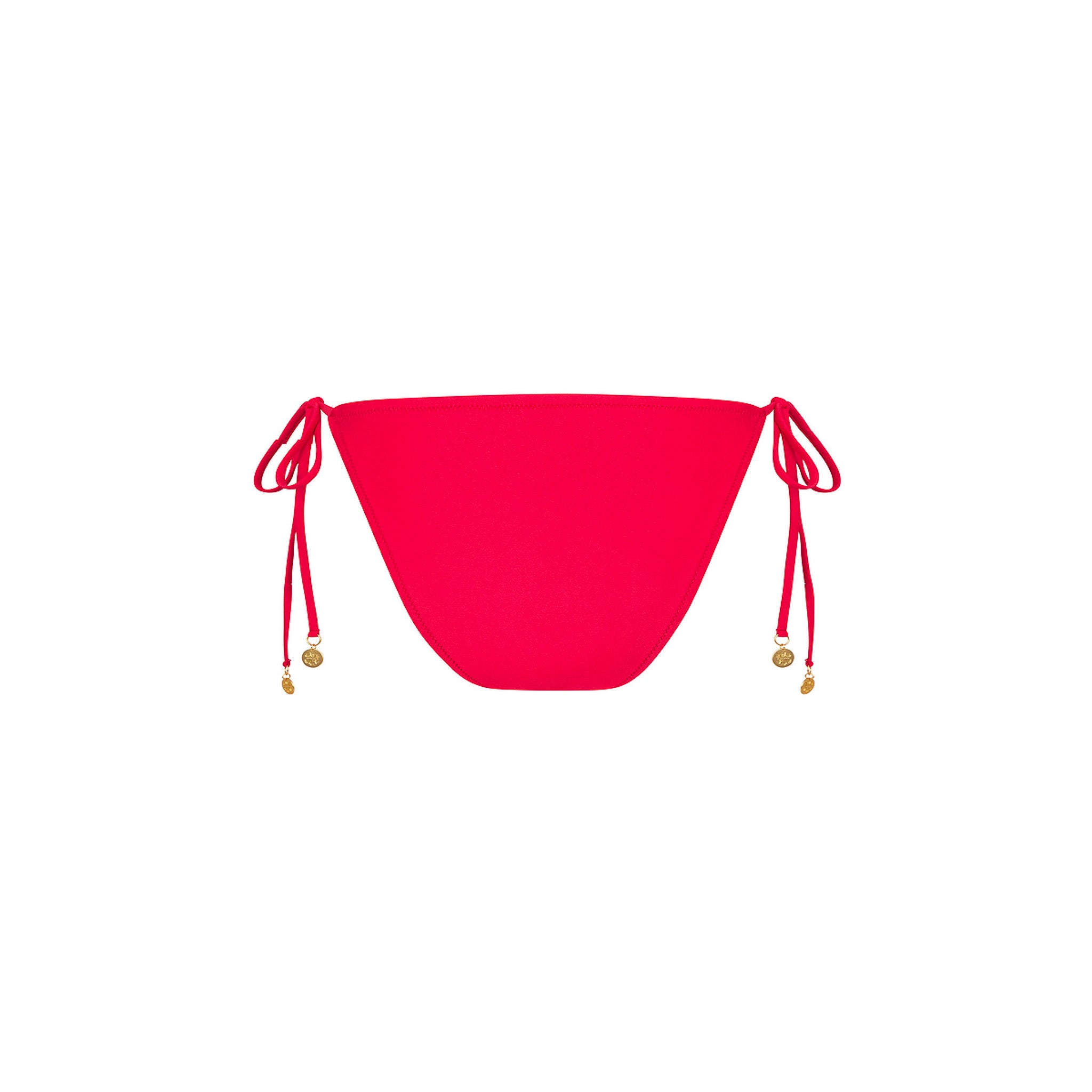 Full Coverage Tie Bikini Bottom - Cherry Crush - Image 8