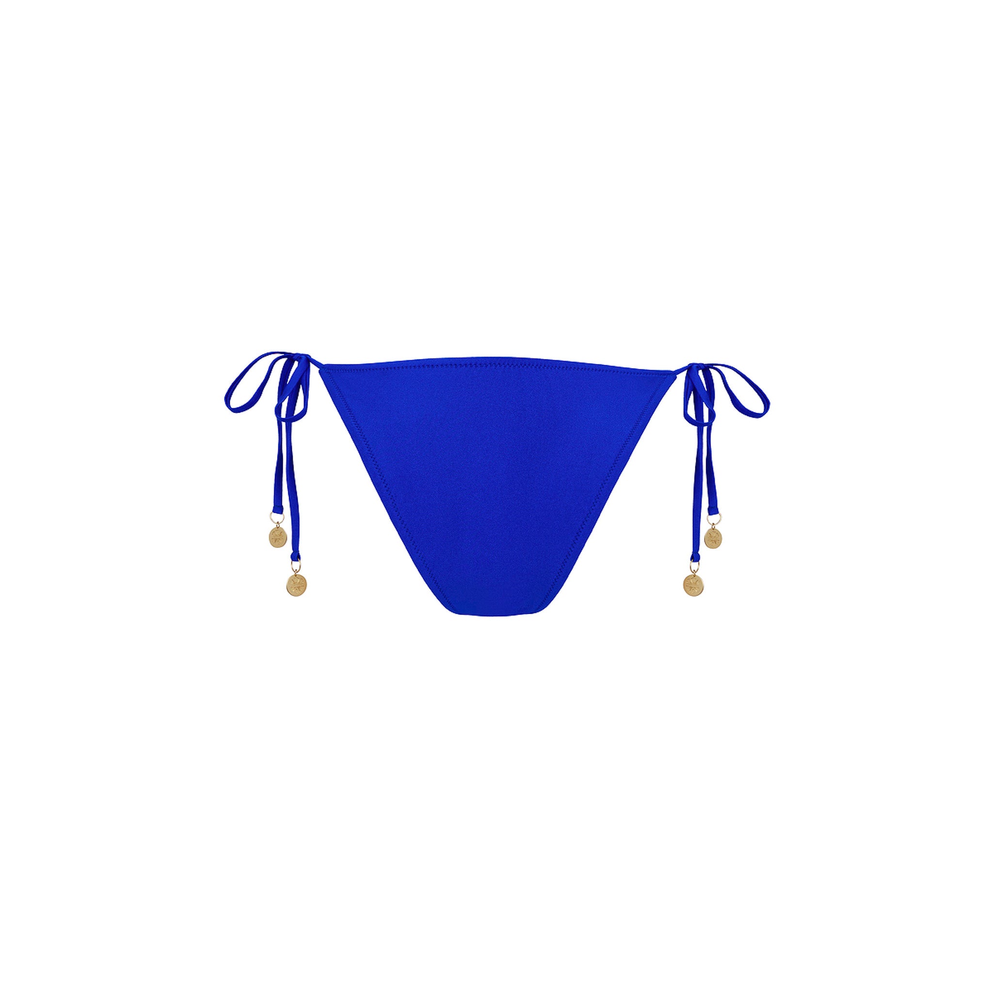 Ring Cheeky Tie Bikini Bottom - Blue Lagoon - Image 8