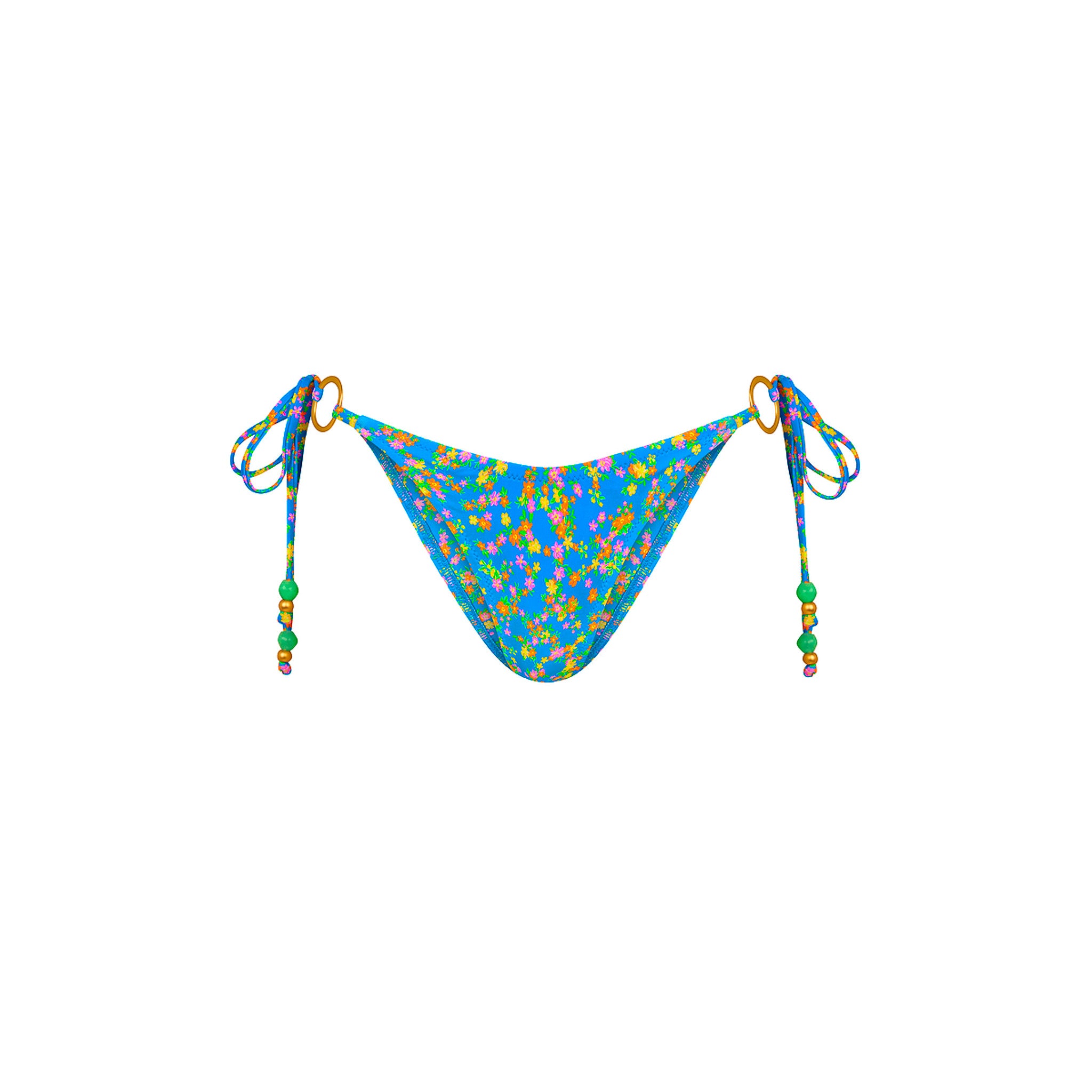 Ring Cheeky Tie Bikini Bottom - La Belle