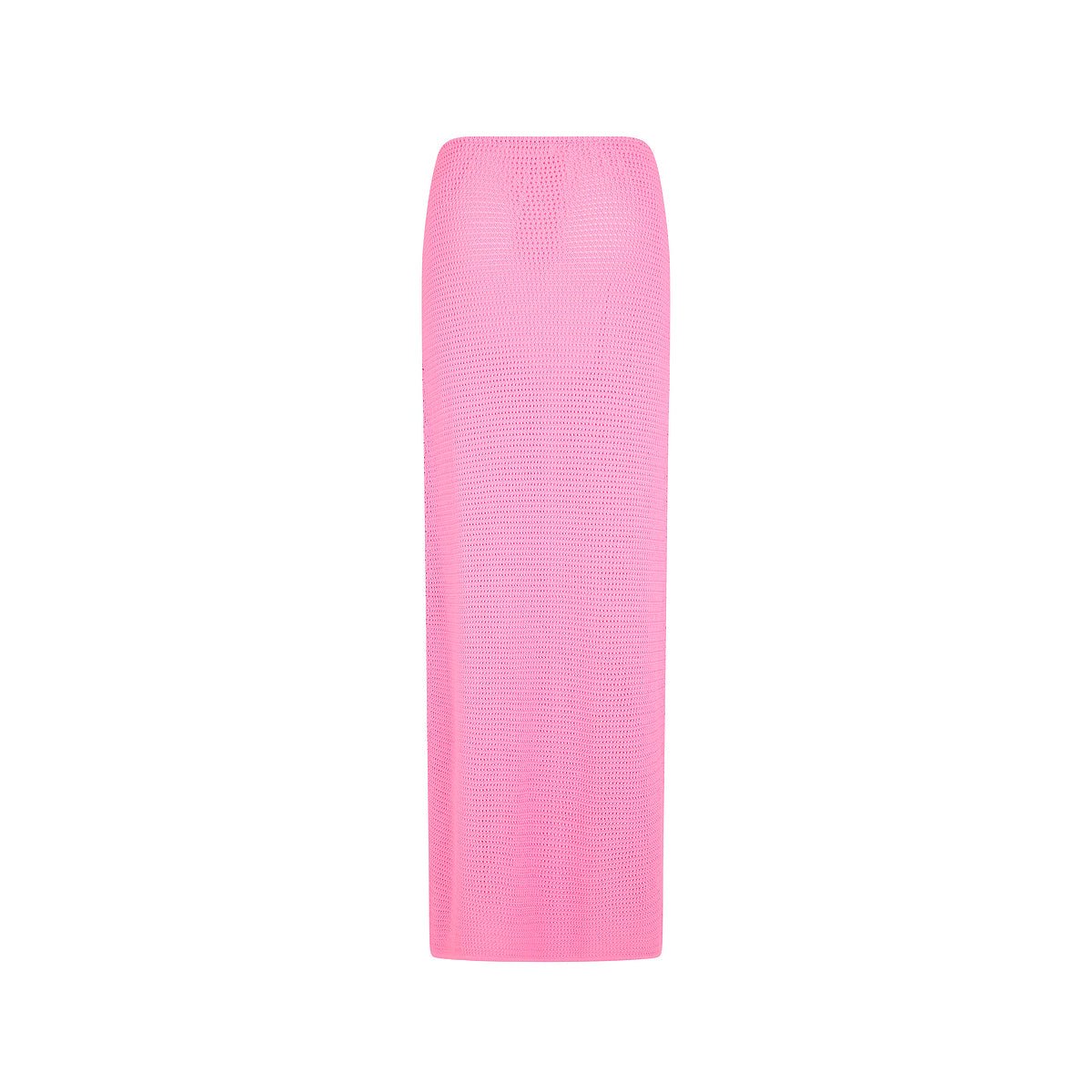 Ring Side Split Maxi Skirt - Bubblegum - Image 8