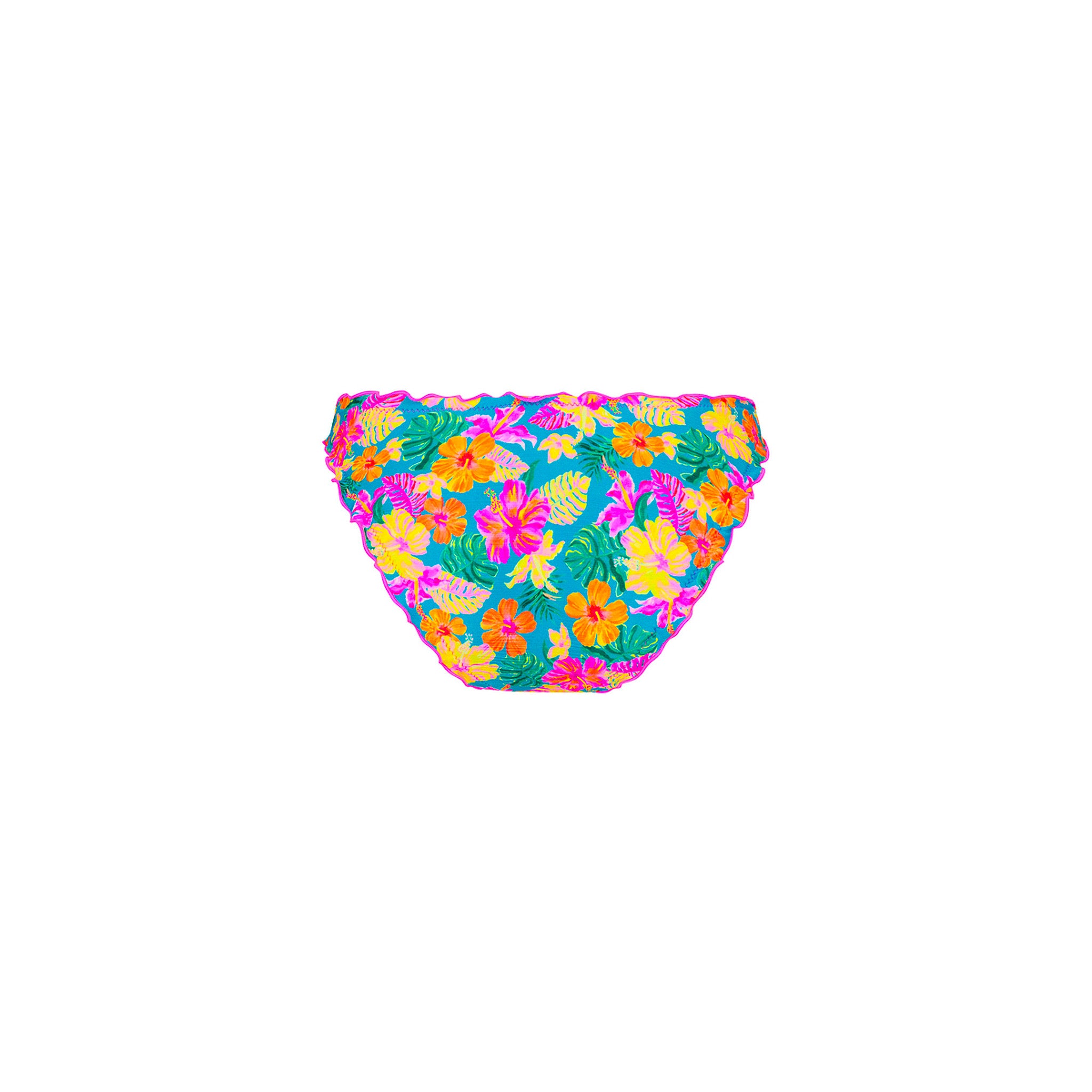 Lettuce Edge Full Coverage Bikini Bottom - Paradise Pop - Image 8