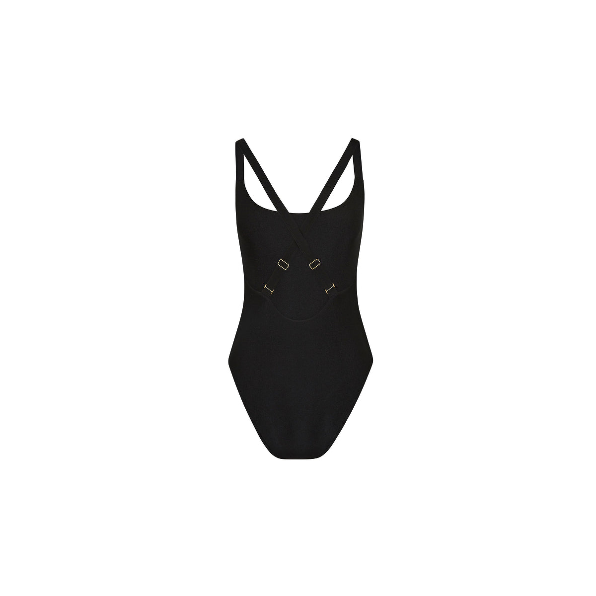Cross Back Cheeky One Piece - Twilight Black - Image 9