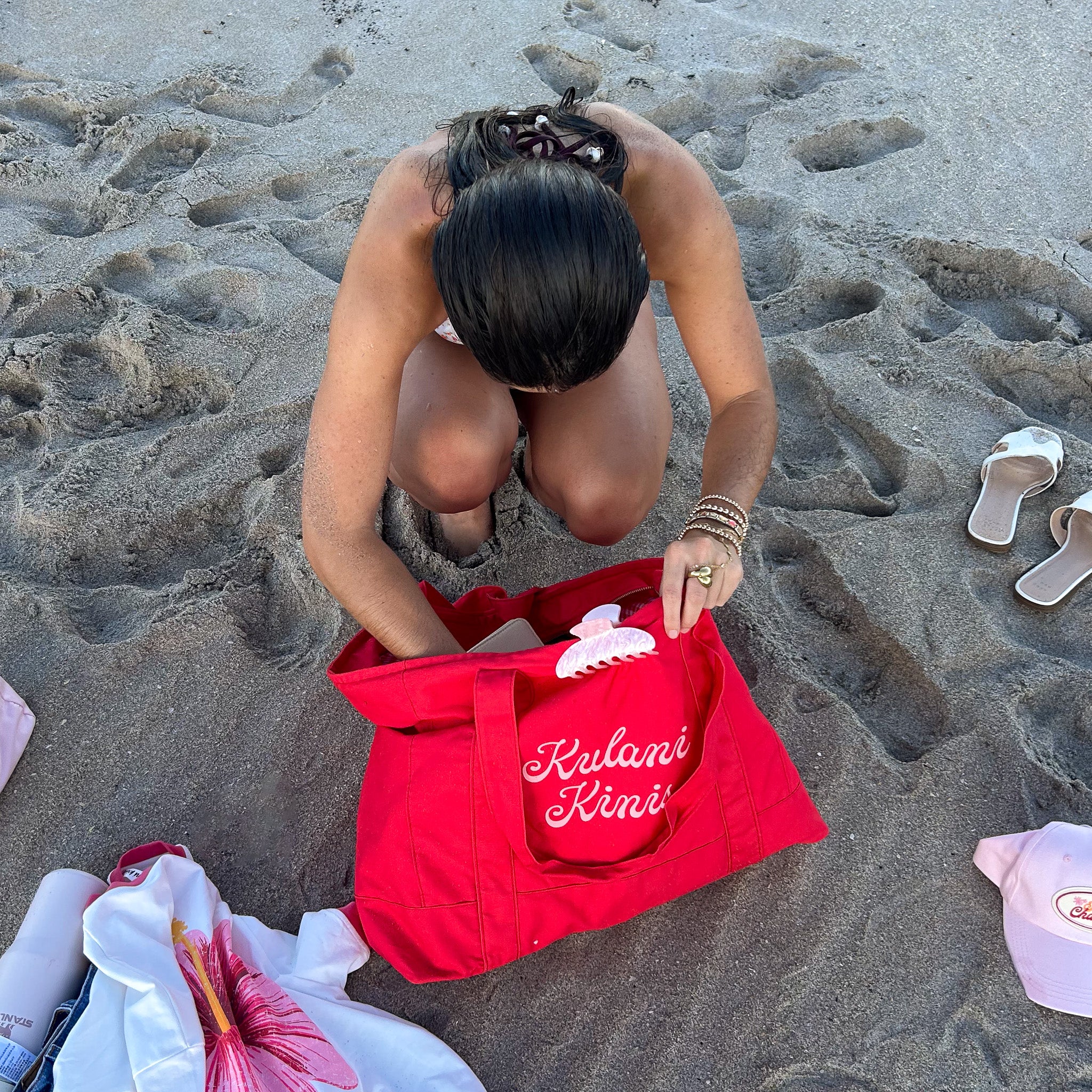 Alternative view of Carry All Tote - Spicy Marg