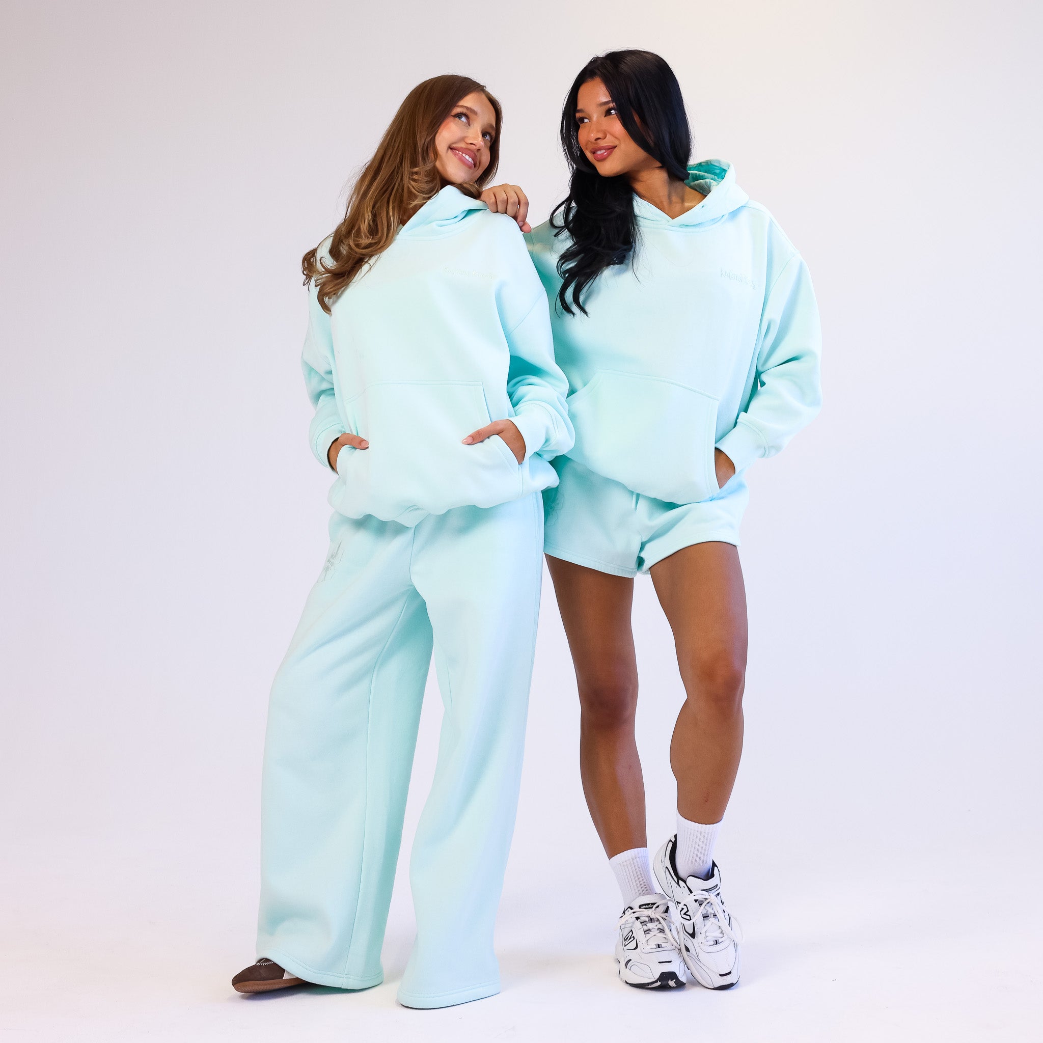 Embroidered Hoodie - Jelly Mint - Image 4