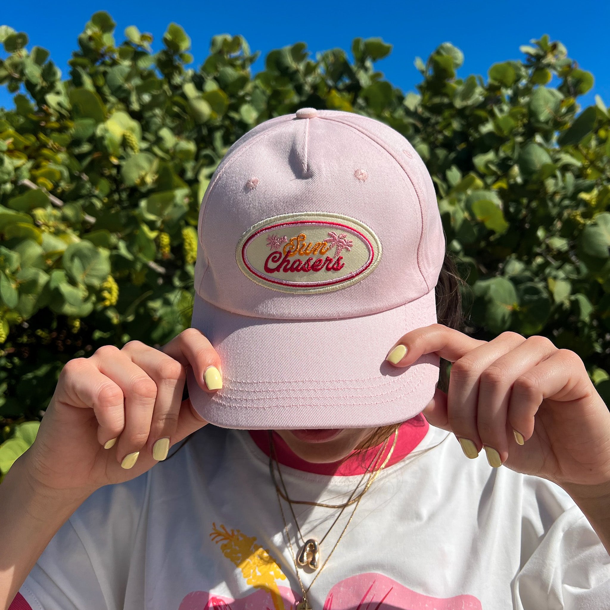 Alternative view of Essential Logo Cap - Pink Prosecco