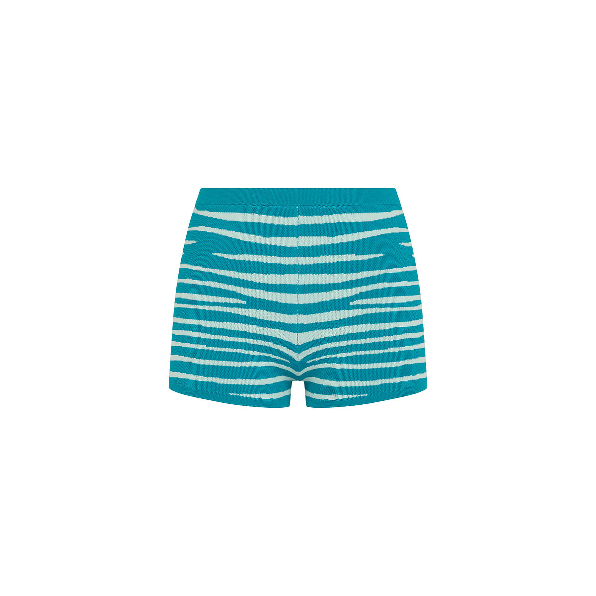 Essential Knit Micro Short - Stripe Hype