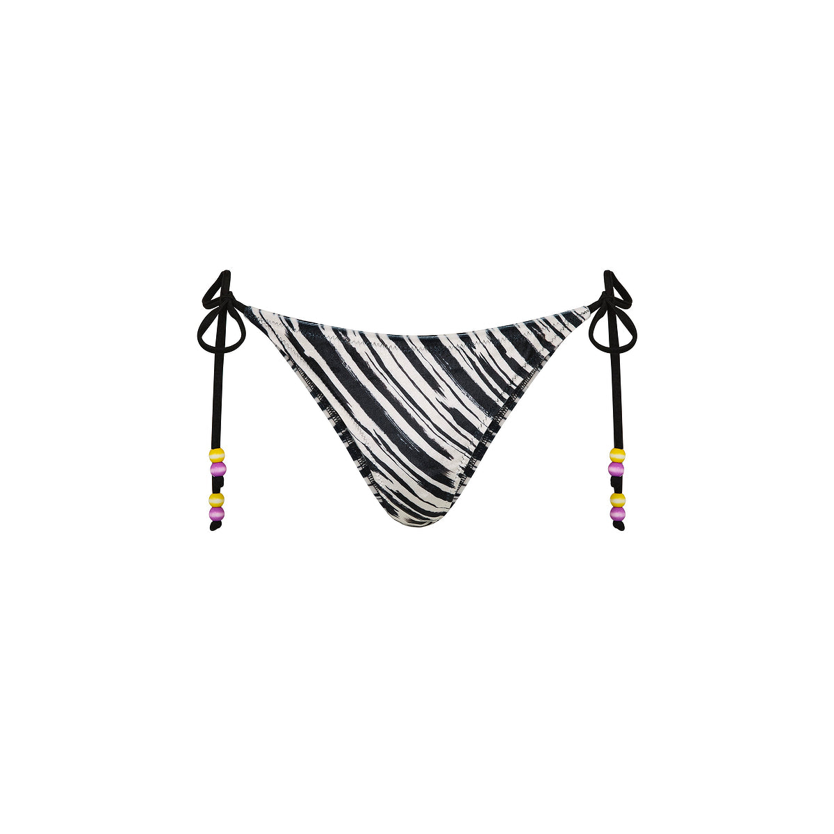 Full Coverage Tie Bikini Bottom - Wild Honey