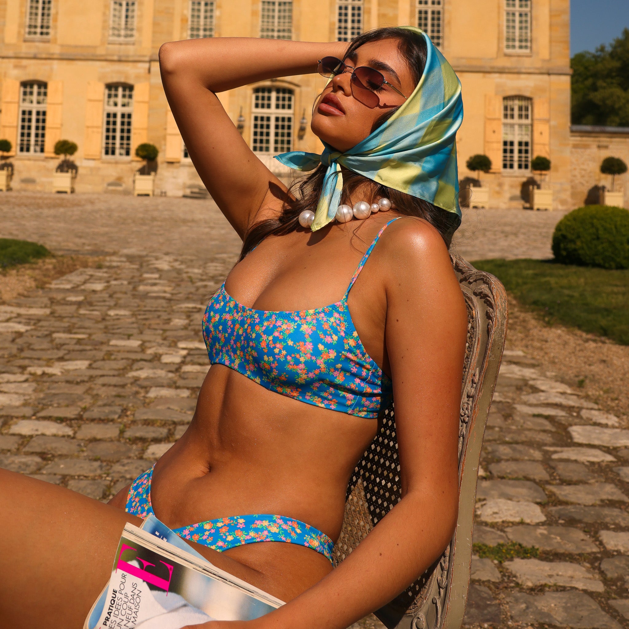 Invisible Underwire Crop Bikini Top - La Belle - Image 4
