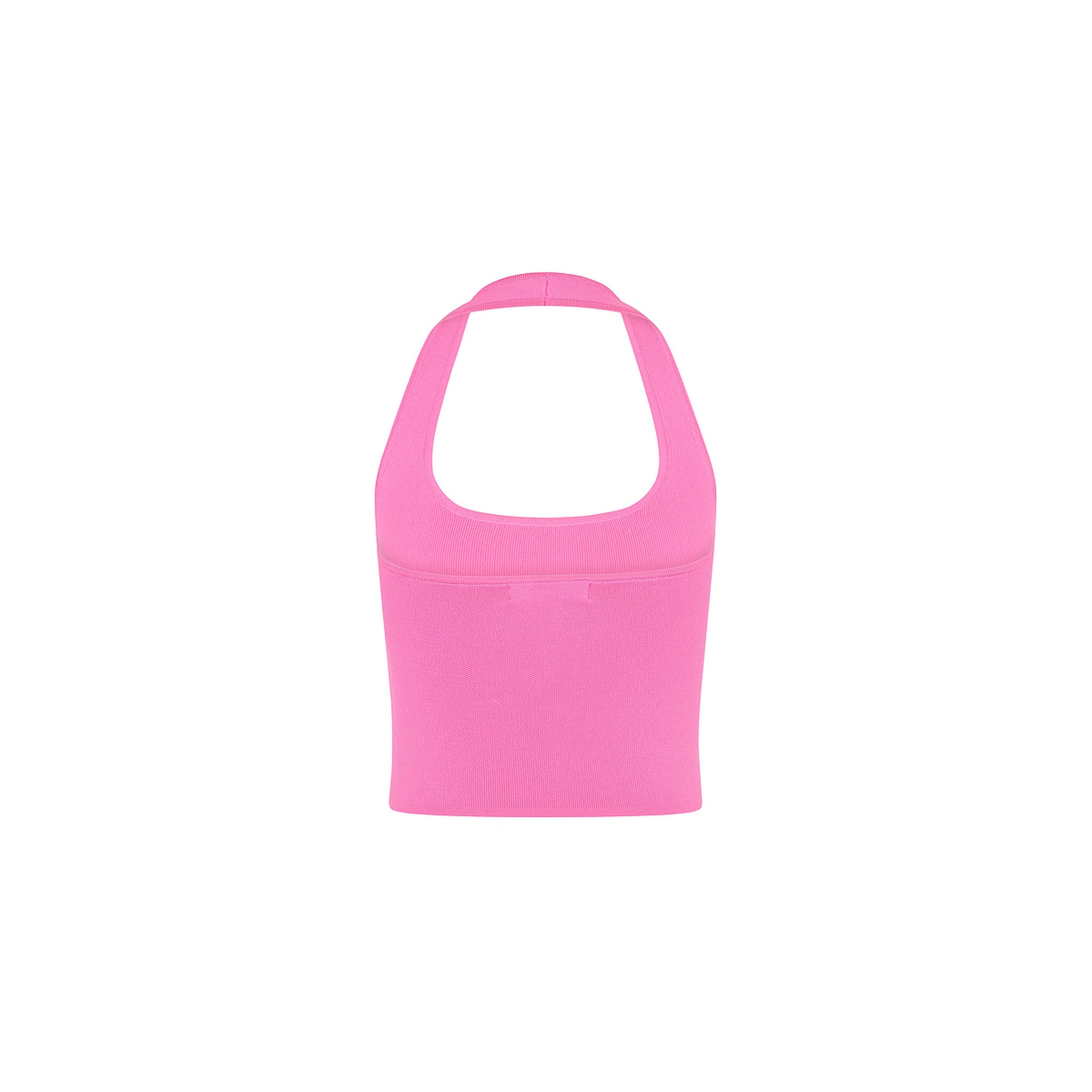 Knit Halter Tank Top - Island Rose - Image 8