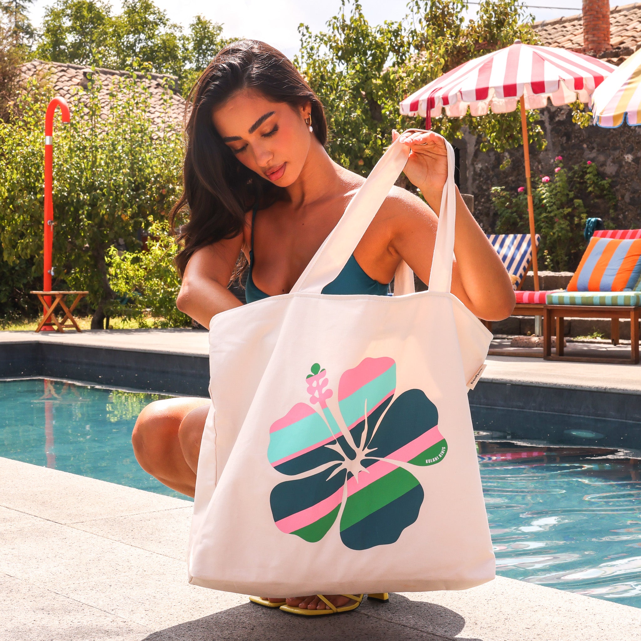 Alternative view of Large Beach Tote - Vacay Spritz