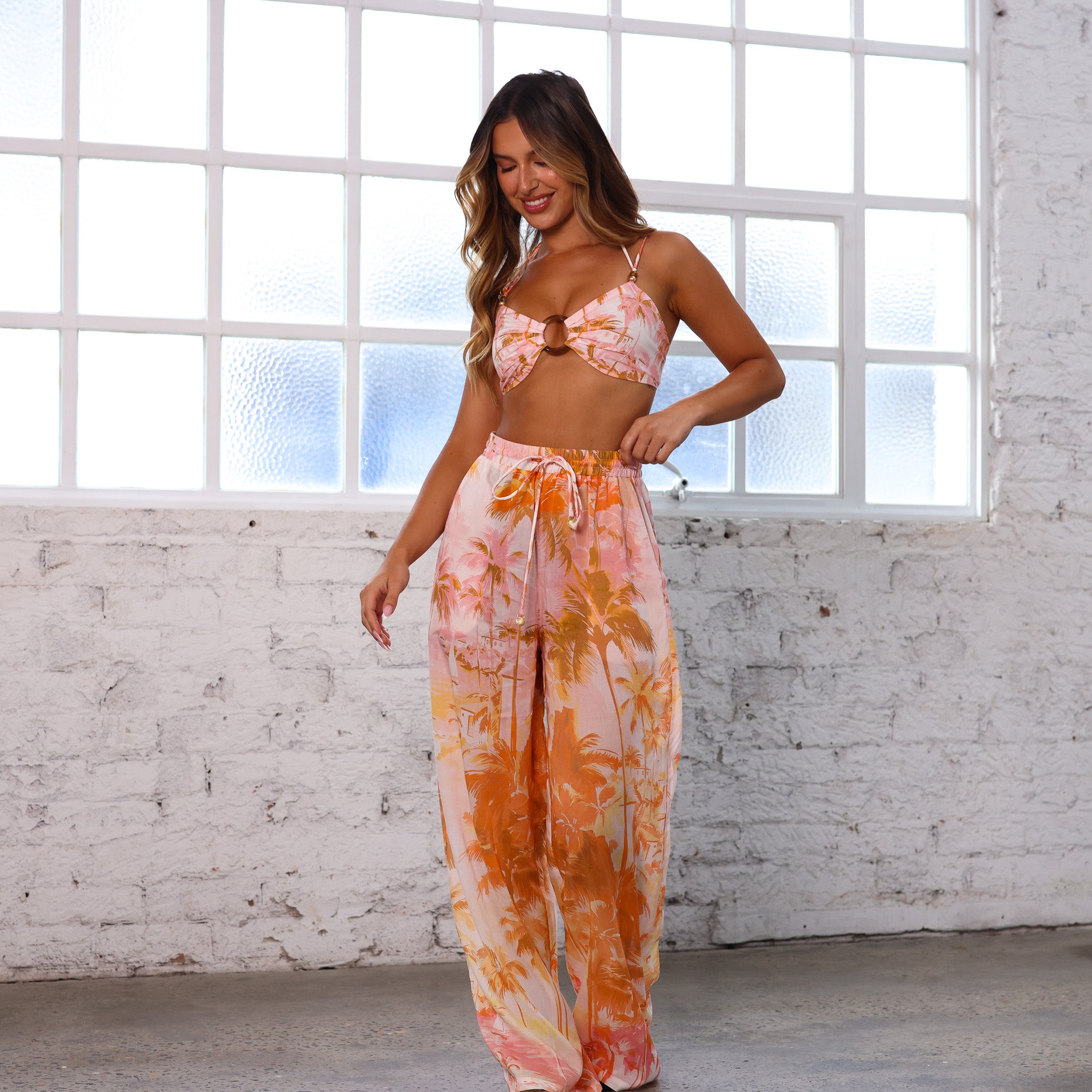 Alternative view of Lightweight Beach Pant - Wild Skies