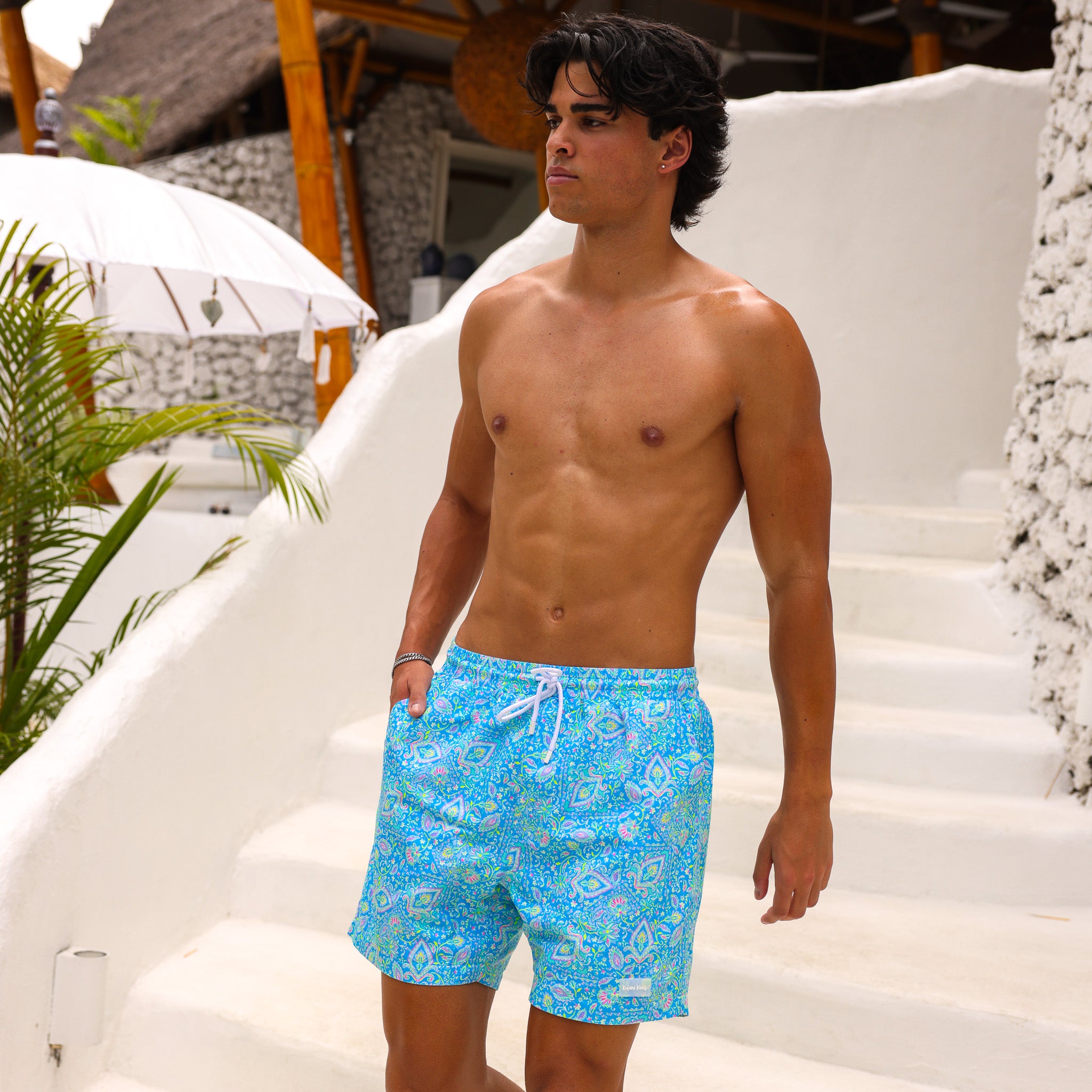 Alternative view of Men's Swim Trunks - Stargaze