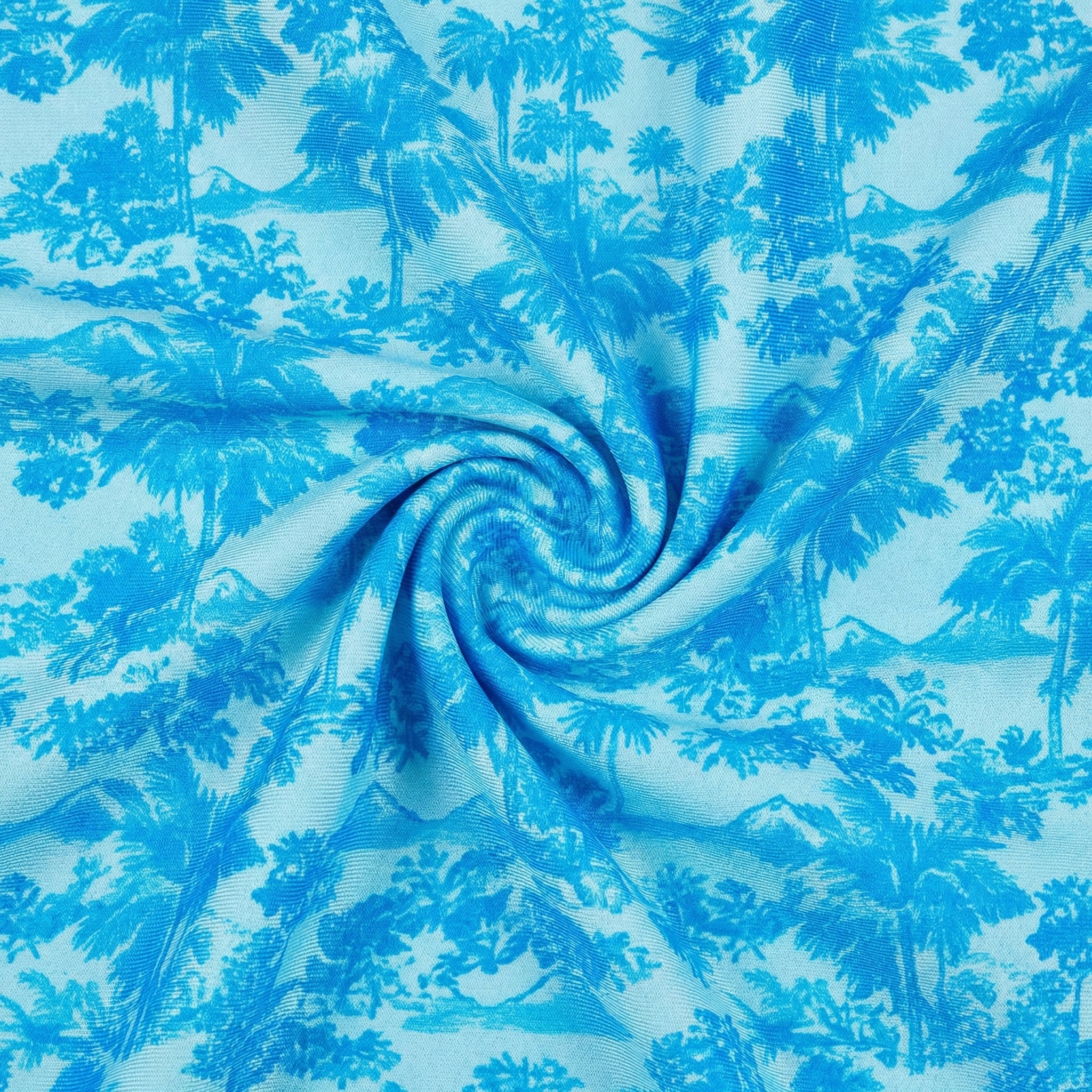 High Leg Vintage Bikini Bottom - Ocean Paradise - Image 7