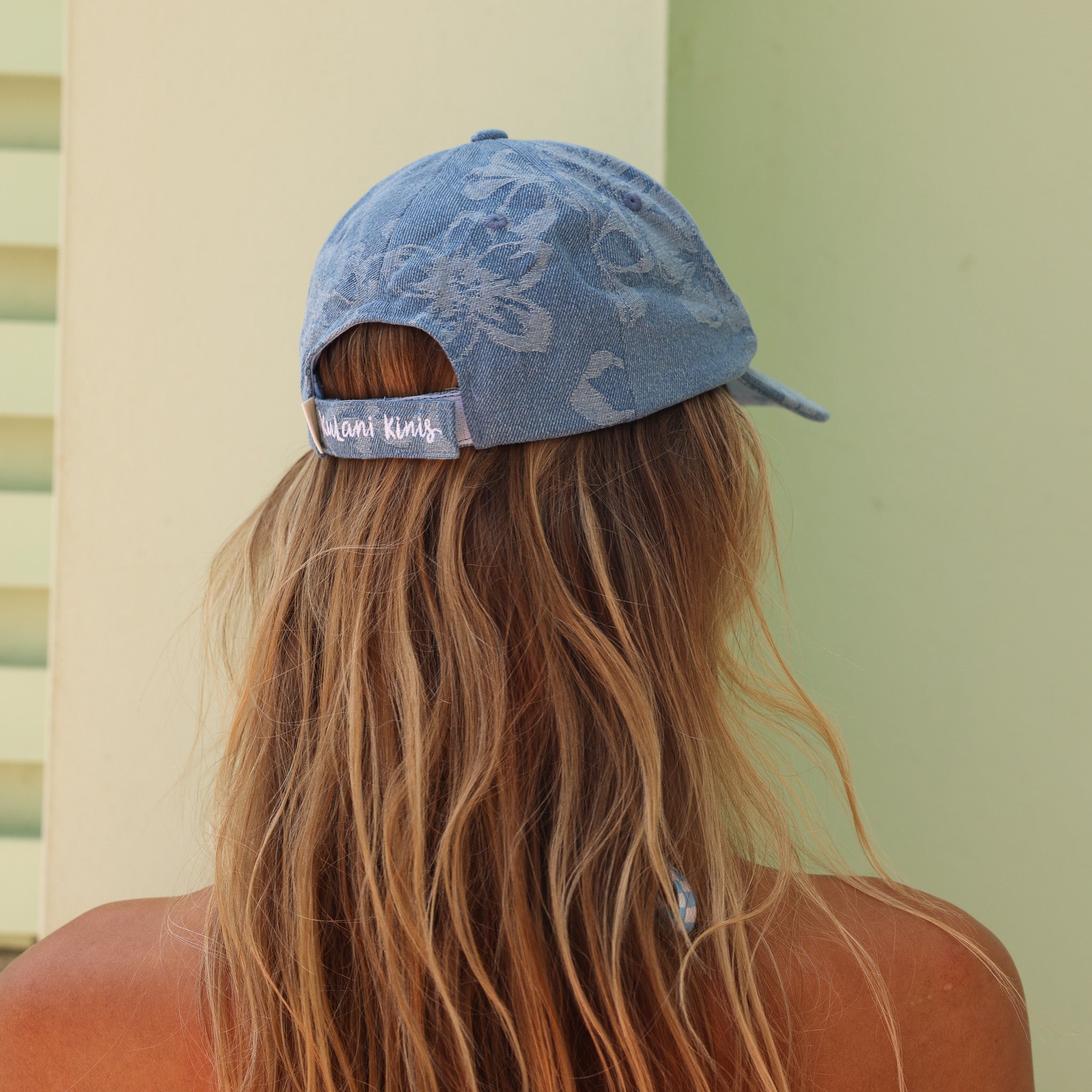 Retro Baseball Hat - Dixie Denim - Image 6