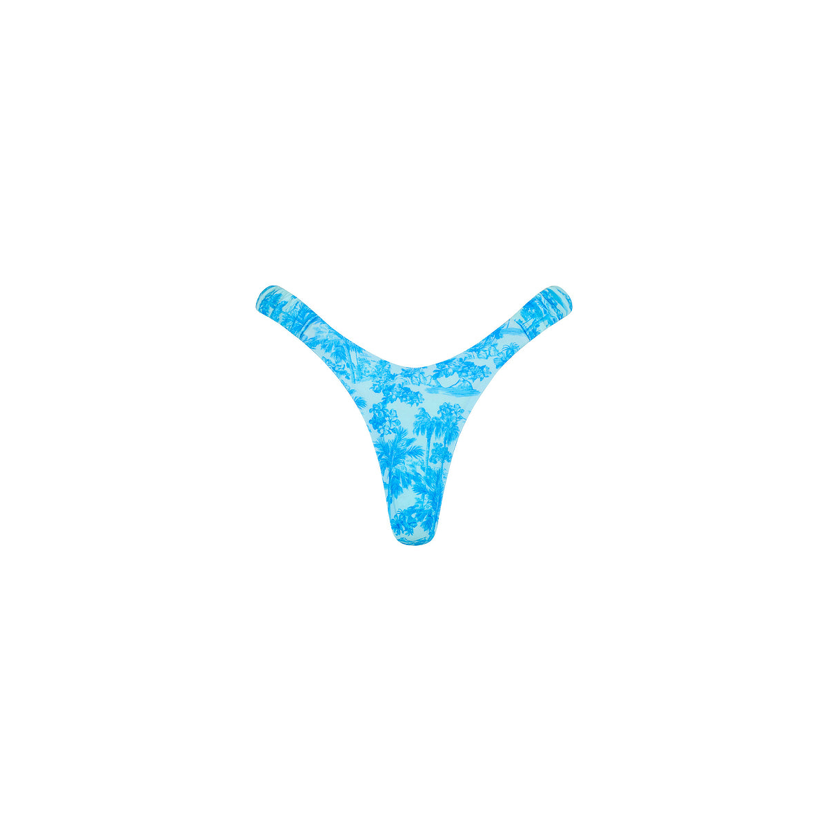 Retro Y Thong Bikini Bottom - Ocean Paradise - Image 8
