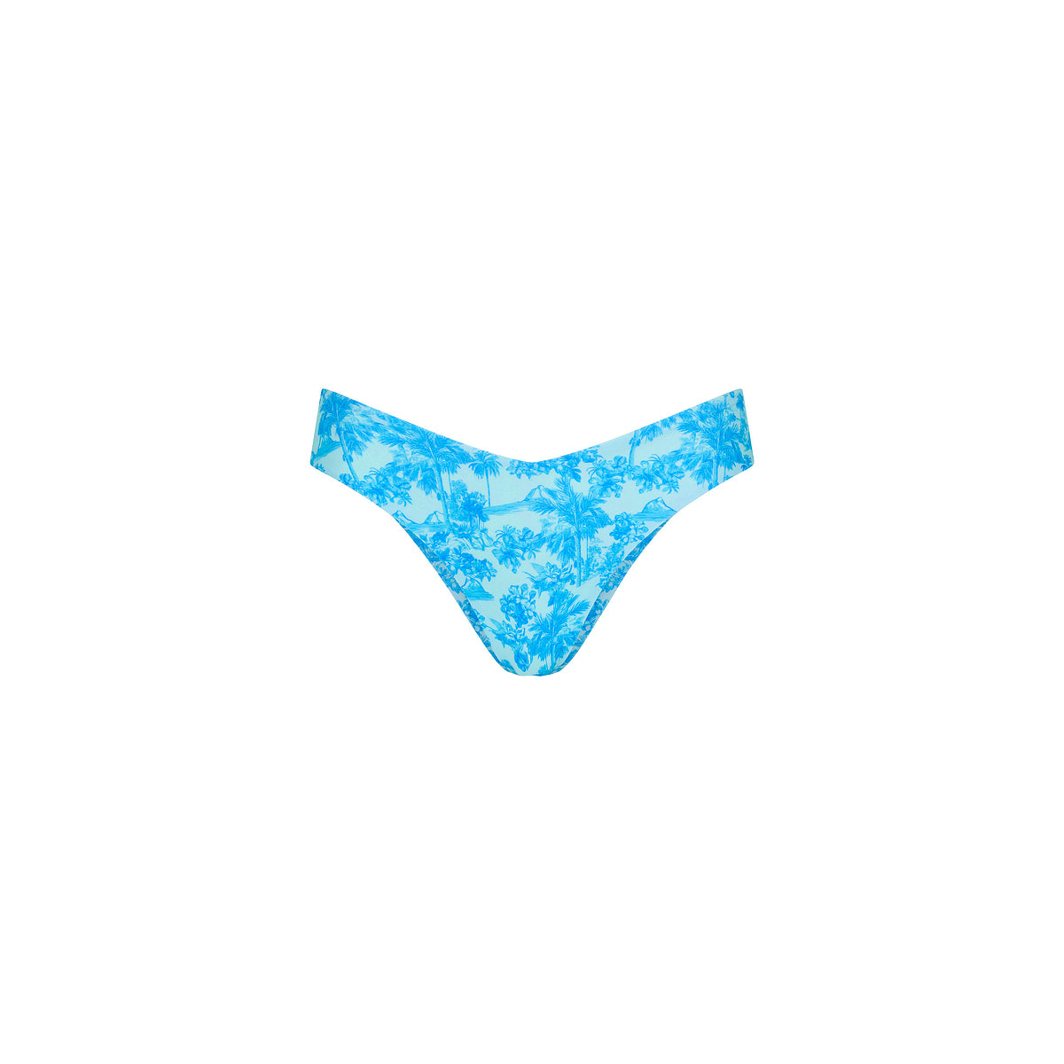 Cheeky V Bikini Bottom - Ocean Paradise