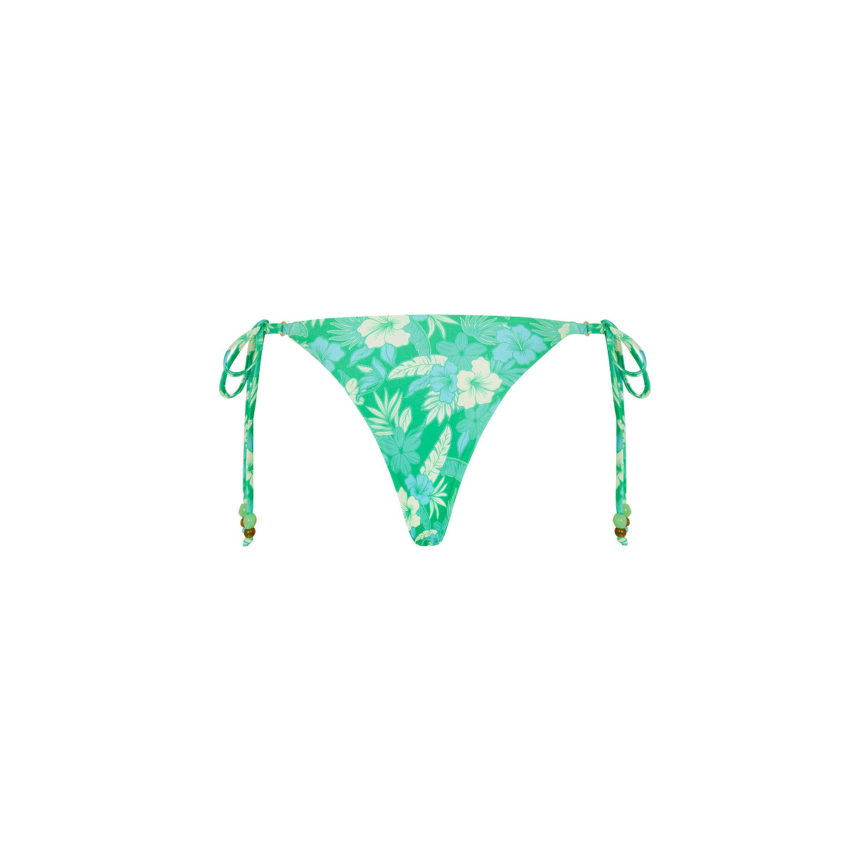 Thong Tie Side Bikini Bottom - Barefoot Breeze - Image 8