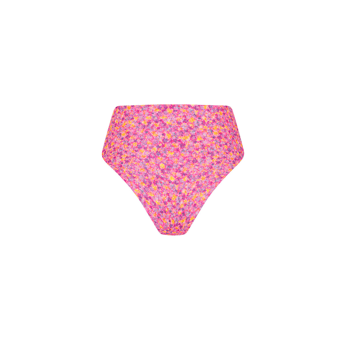 High Hip Cheeky Bikini Bottom - Gelato Bloom - Image 7