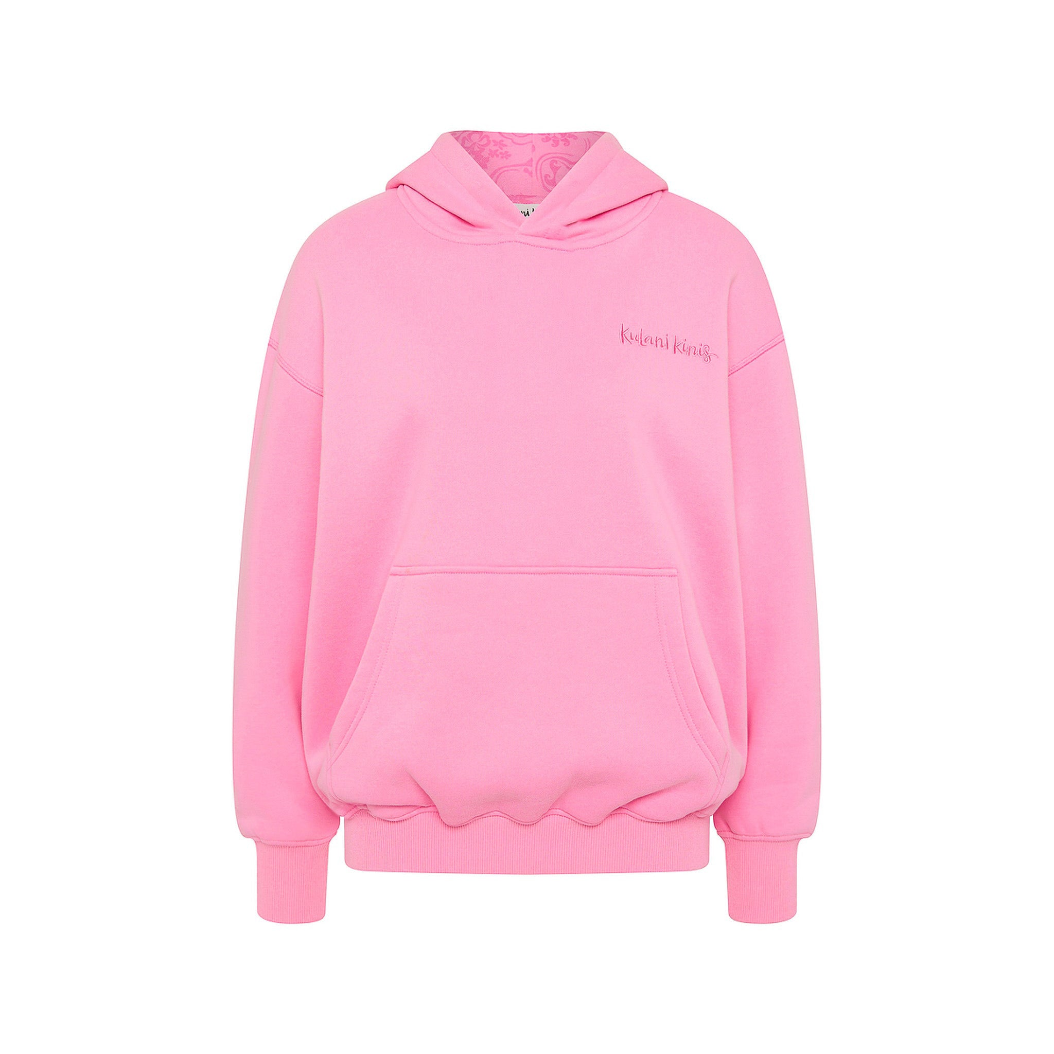 Embroidered Hoodie - Powder Puff
