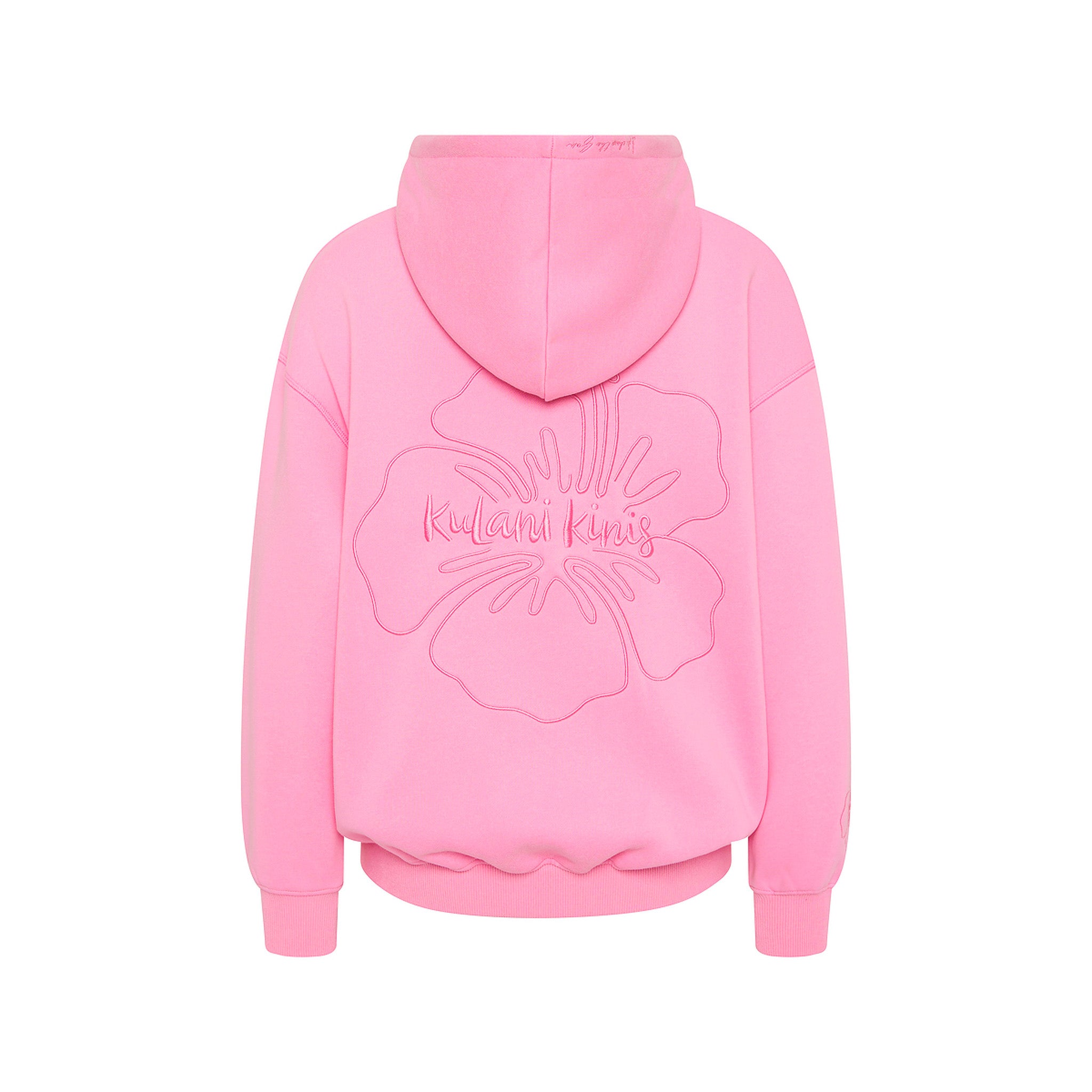 Embroidered Hoodie - Powder Puff - Image 10