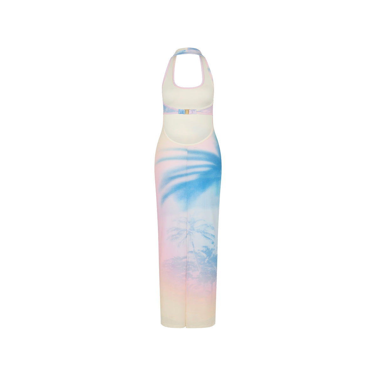 Halter Maxi Dress - Salt Breeze - Image 10