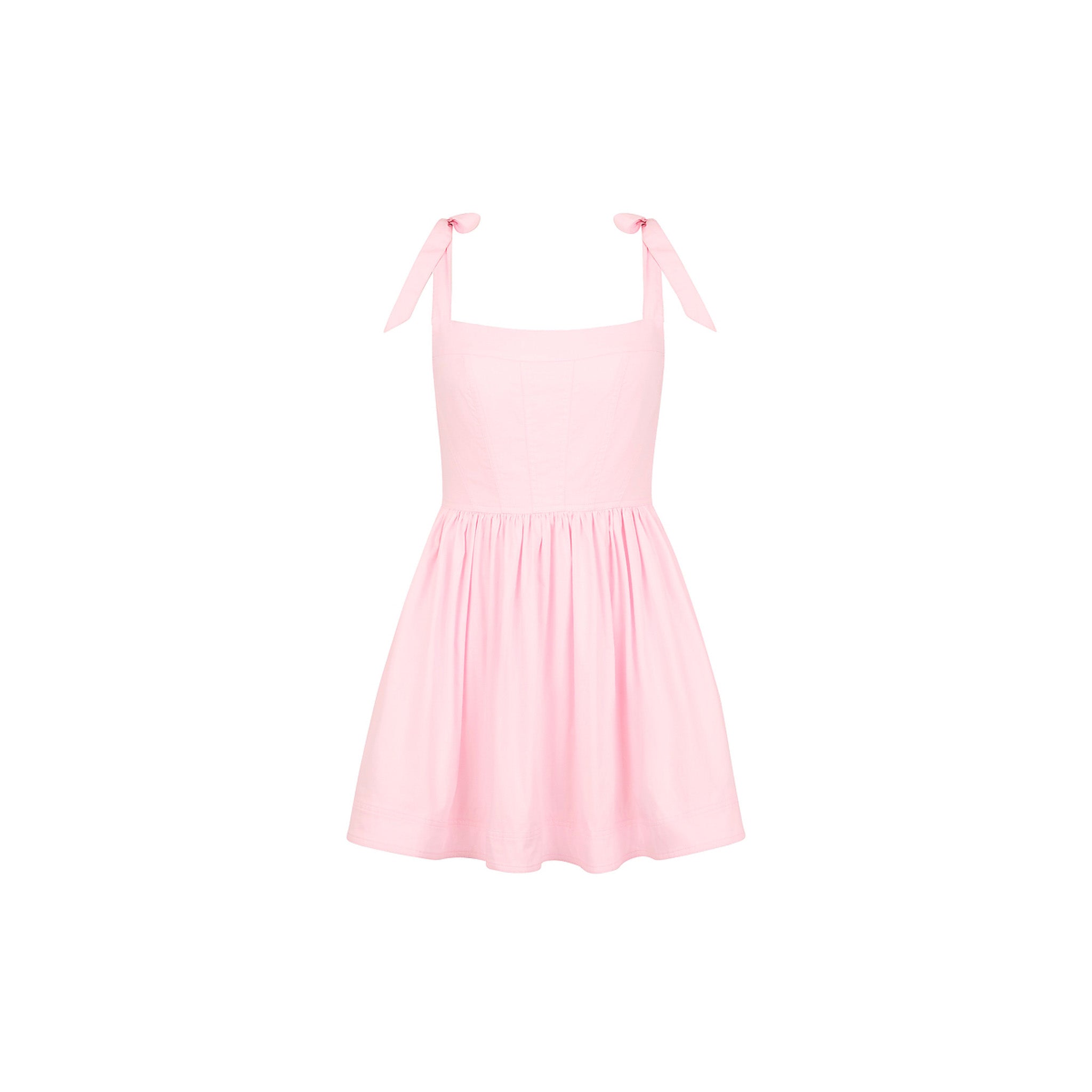 Ruffle Corset Mini Dress - Le Rose