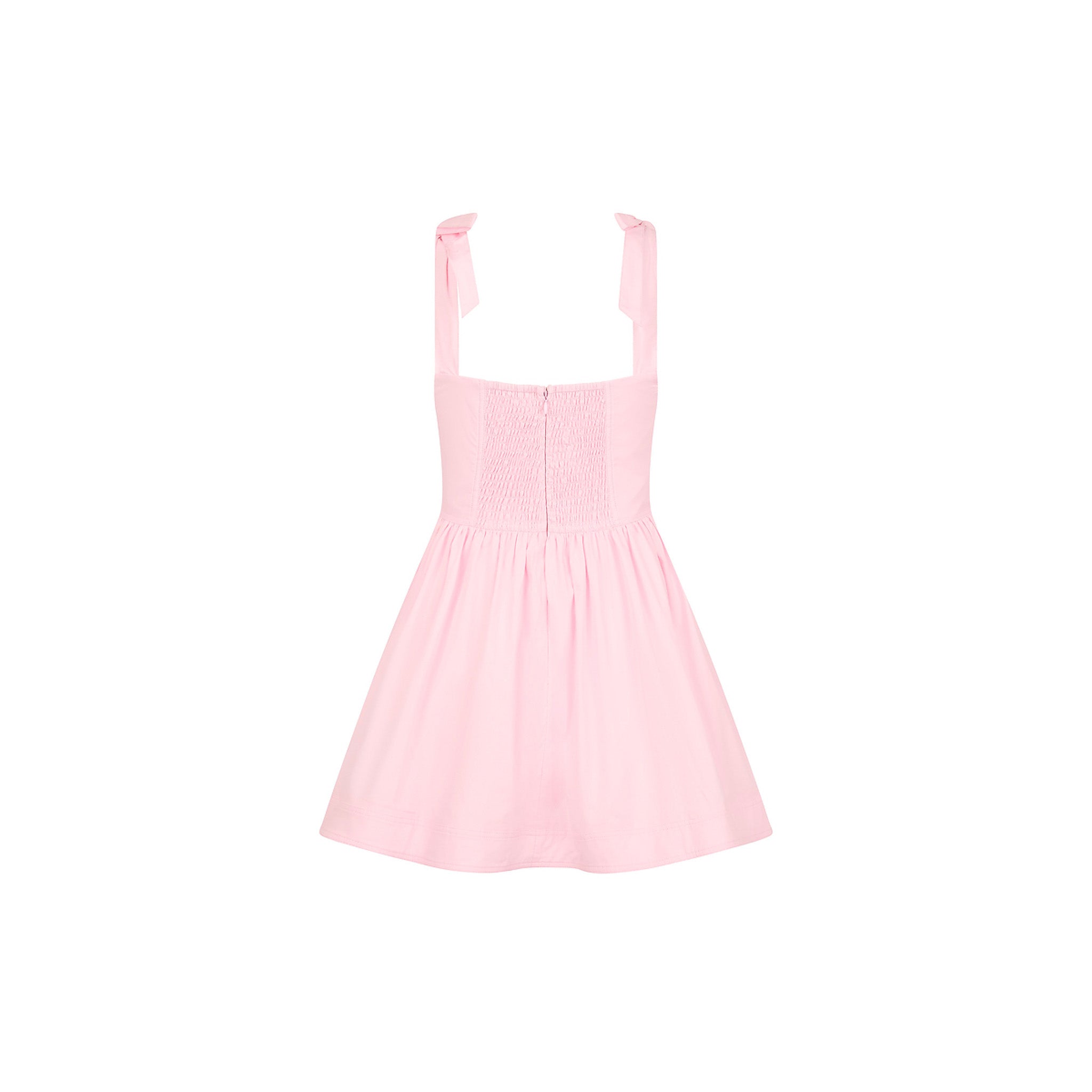 Ruffle Corset Mini Dress - Le Rose - Image 10