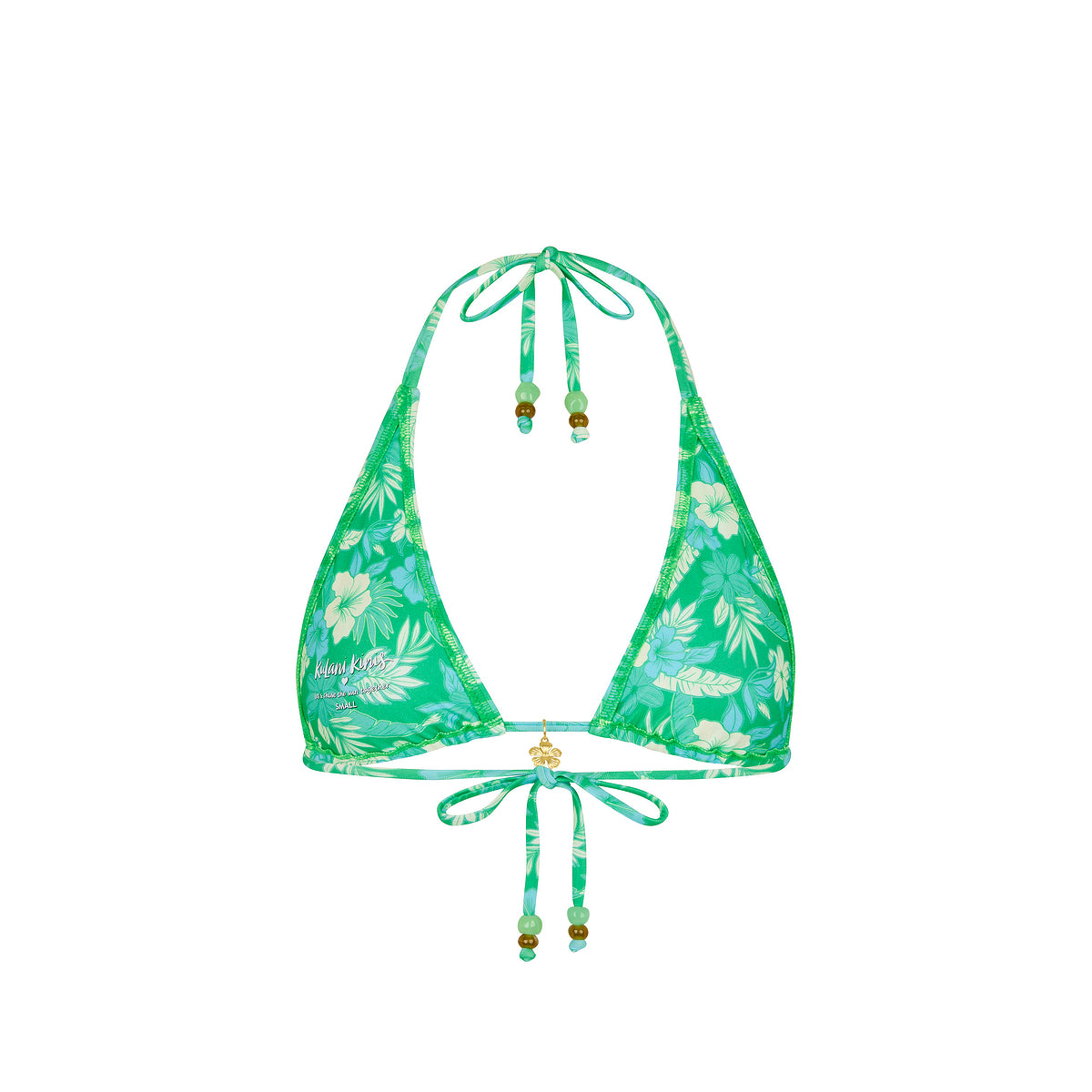 Classic Tie Halter Bikini Top - Barefoot Breeze - Image 7