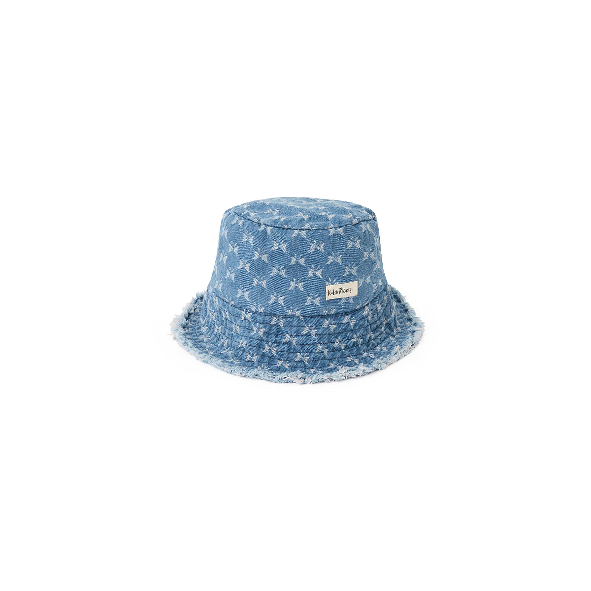 Frayed Brim Bucket Hat - Darling Denim