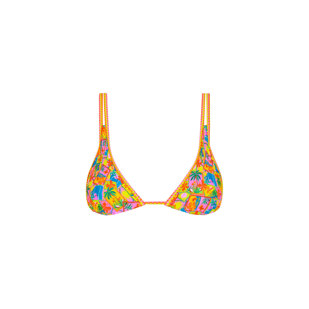 Twin Strap Bralette Bikini Top - Sunshine Snaps