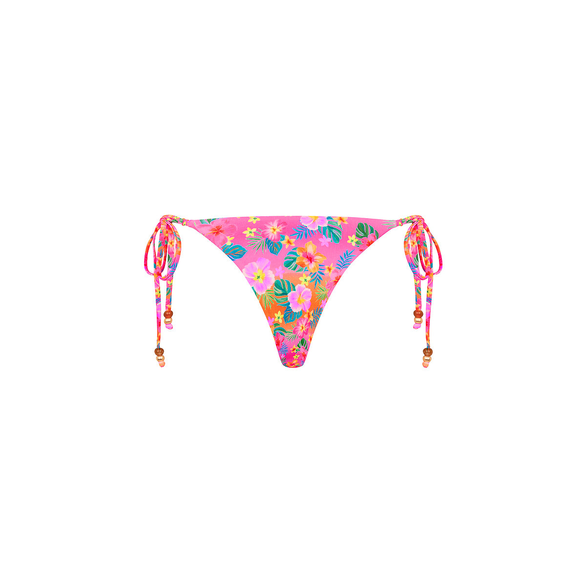 Thong Tie Side Bikini Bottom - Summer Glow - Image 9