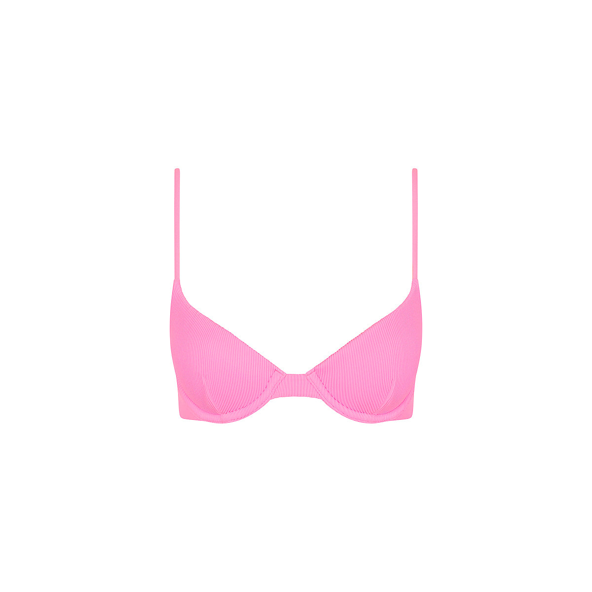 Slim Underwire Bra Bikini Top - Fairy Floss