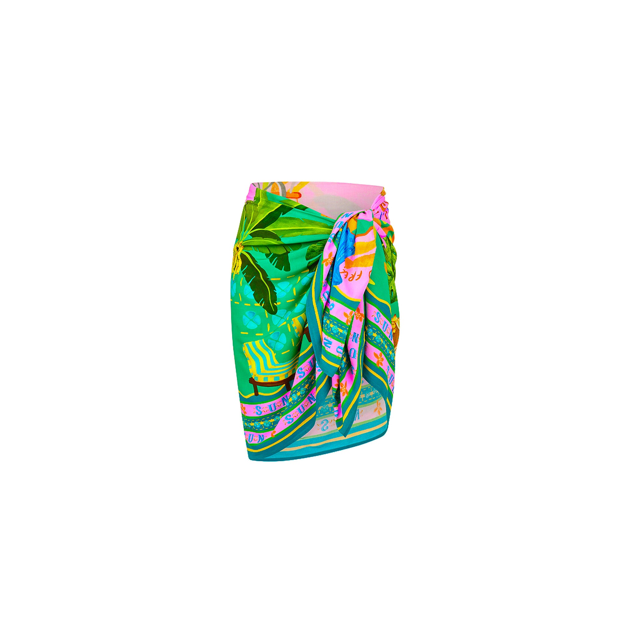 Sarong Cover Up - Sunlit Spritz