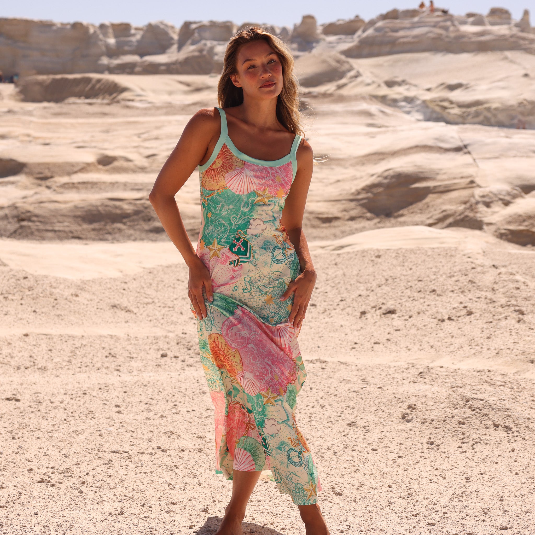 Scoop Low Back Maxi Dress - Neverland - Image 8
