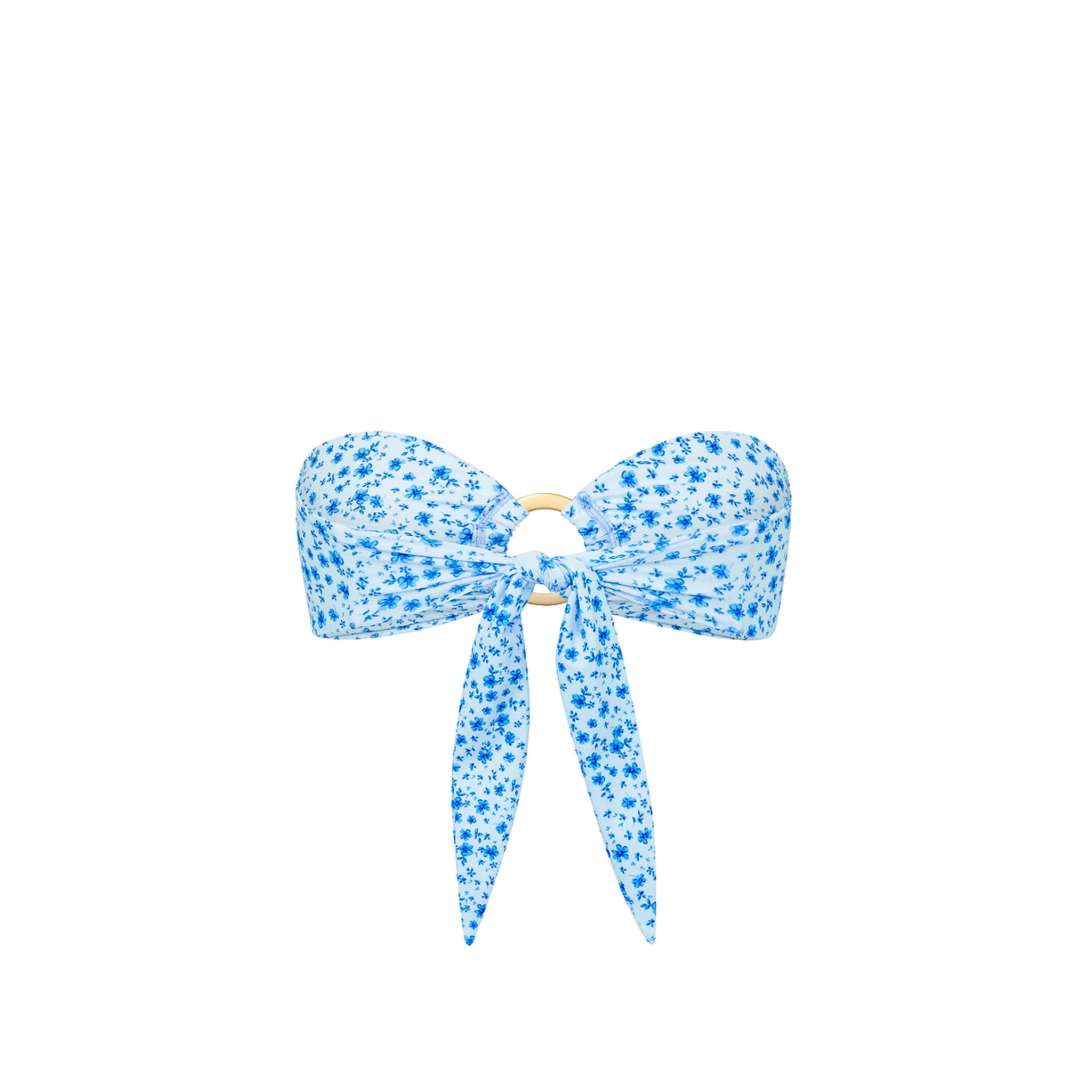 Strapless Bandeau Bikini Top - Dream Flower - Image 10