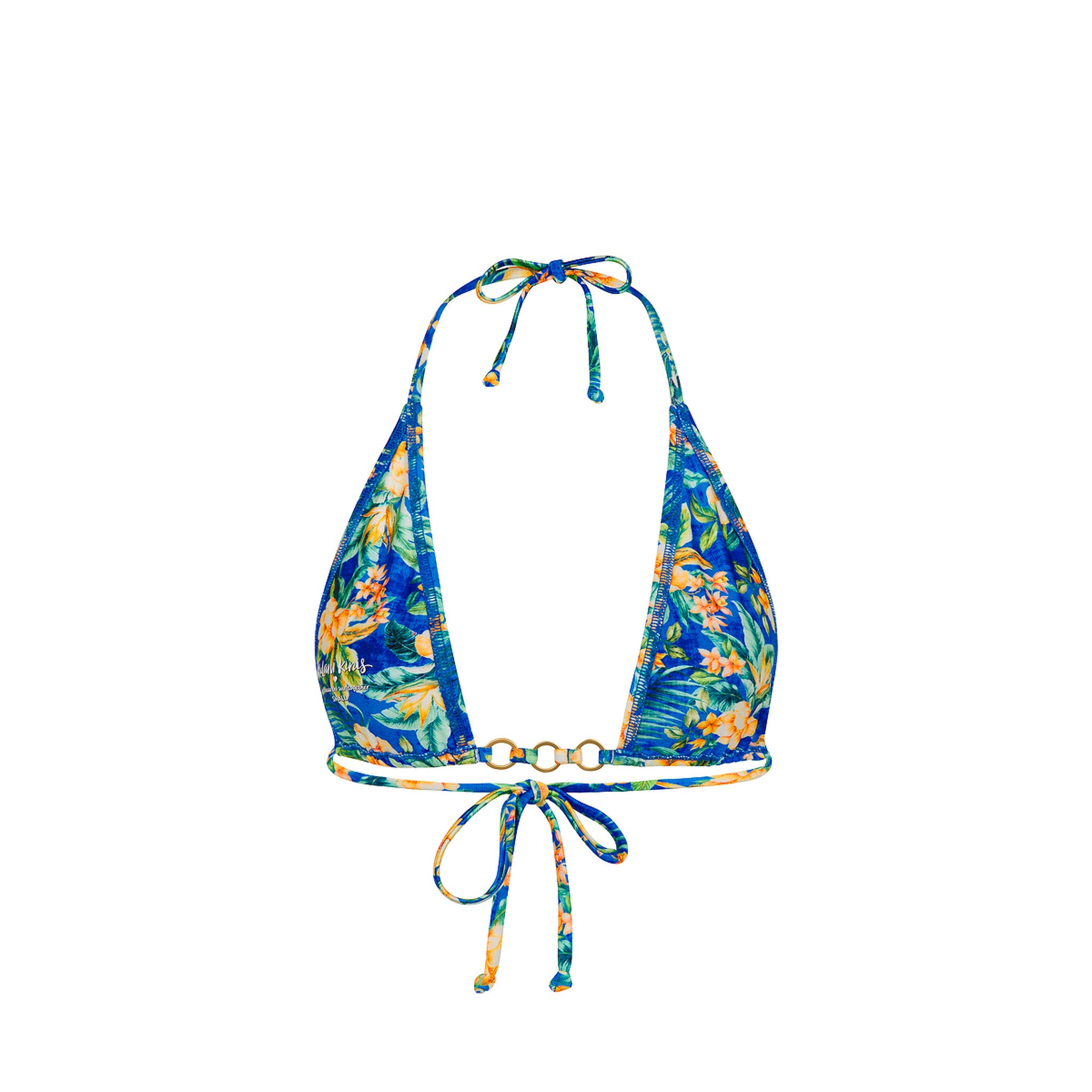 Trio Ring Triangle Bikini Top - Tropez Tides - Image 9