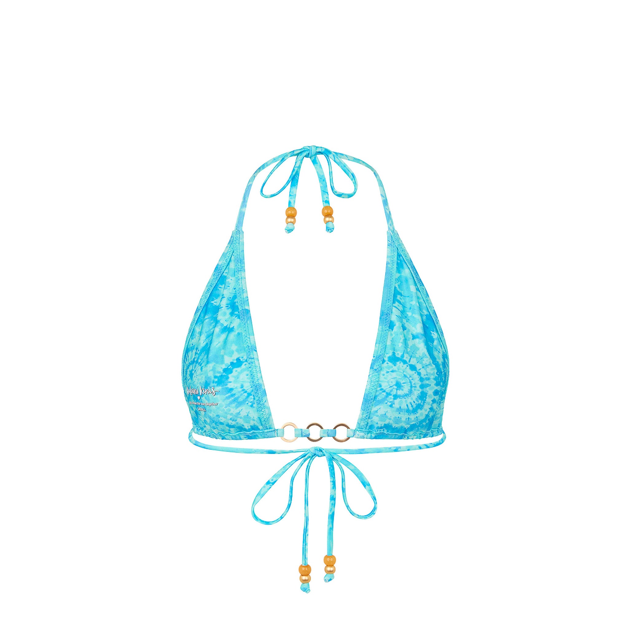 Trio Ring Triangle Bikini Top - Starry Seas - Image 8
